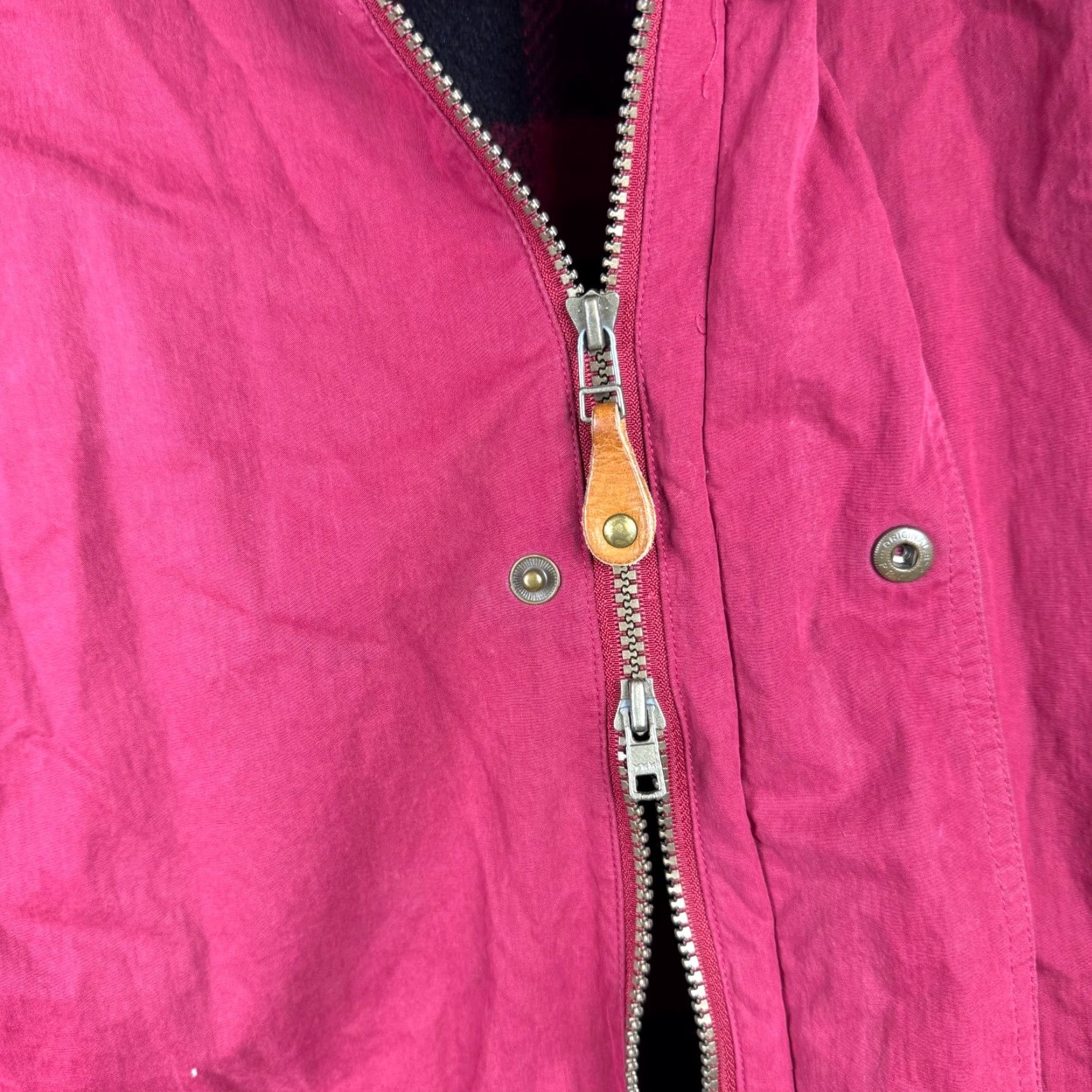 Vintage VINTAGE L.L. Bean Jacket Parka Hooded Wool Flannel Lined Red XL Mens 90s Size US XL / EU 56 / 4 - 6 Thumbnail