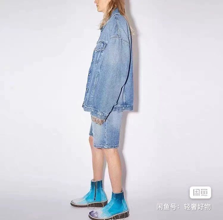 Acne Studios Acne Studios A loose blue denim jacket Size XL / US 12-14 / IT 48-50 - 4 Thumbnail