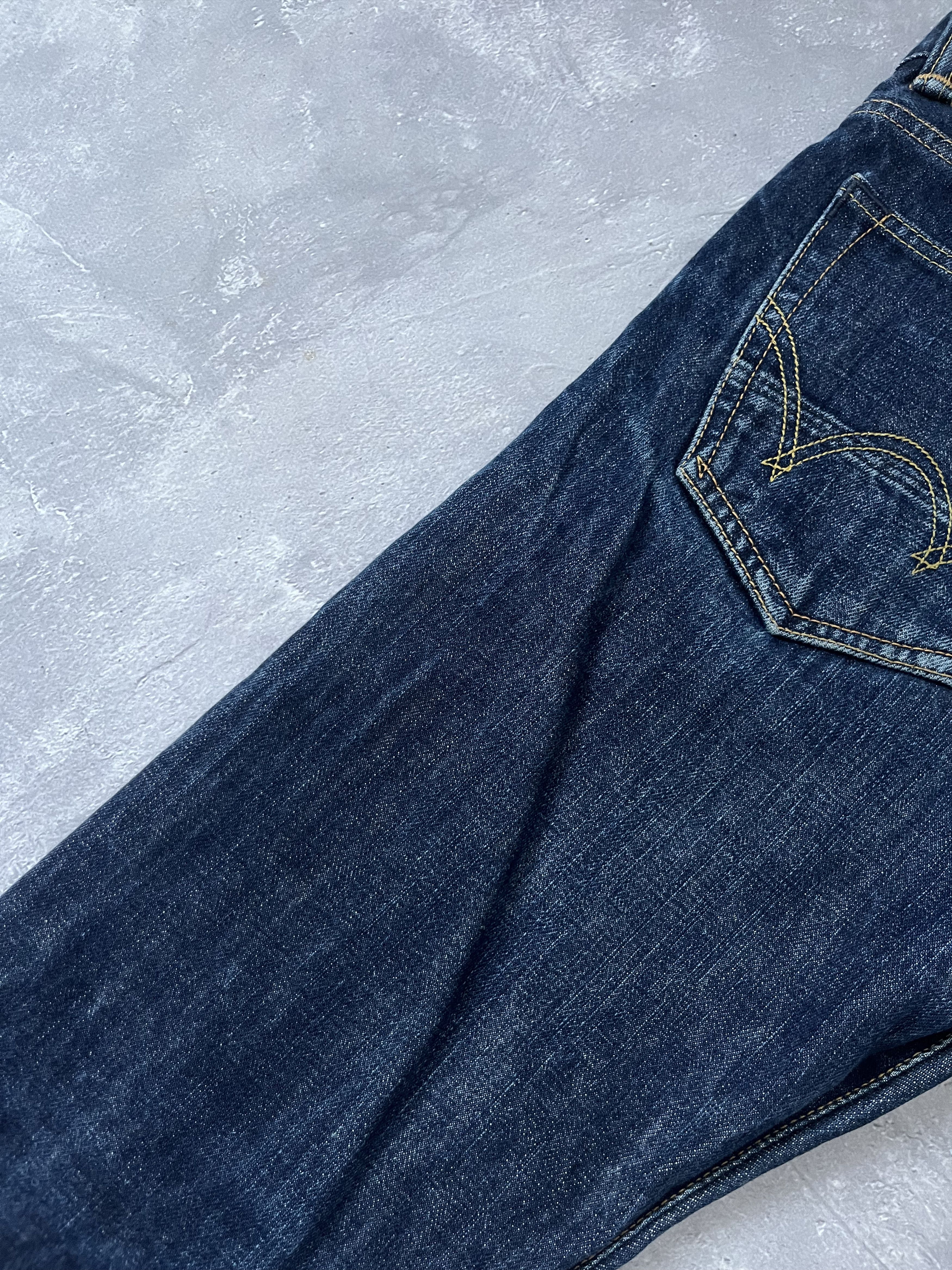 Edwin Vintage Edwin Selvedge Jeans Ed-71 Silm Fit Size 28x32 Blue Size US 28 / EU 44 - 19 Thumbnail