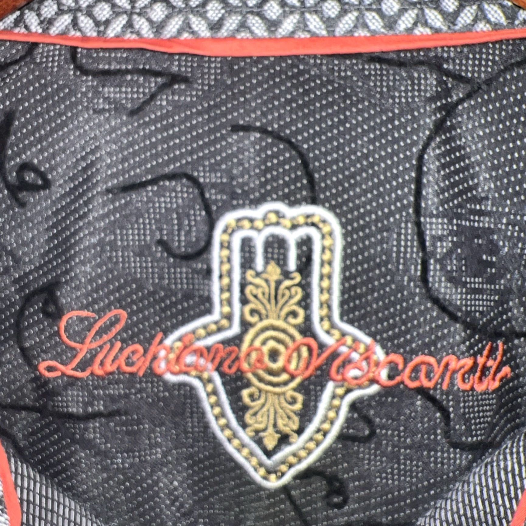 Luchiano Visconti VINTAGE Luchiano Visconti Black Button-Up Shirt Mens Size L Size US L / EU 52-54 / 3 - 3 Thumbnail