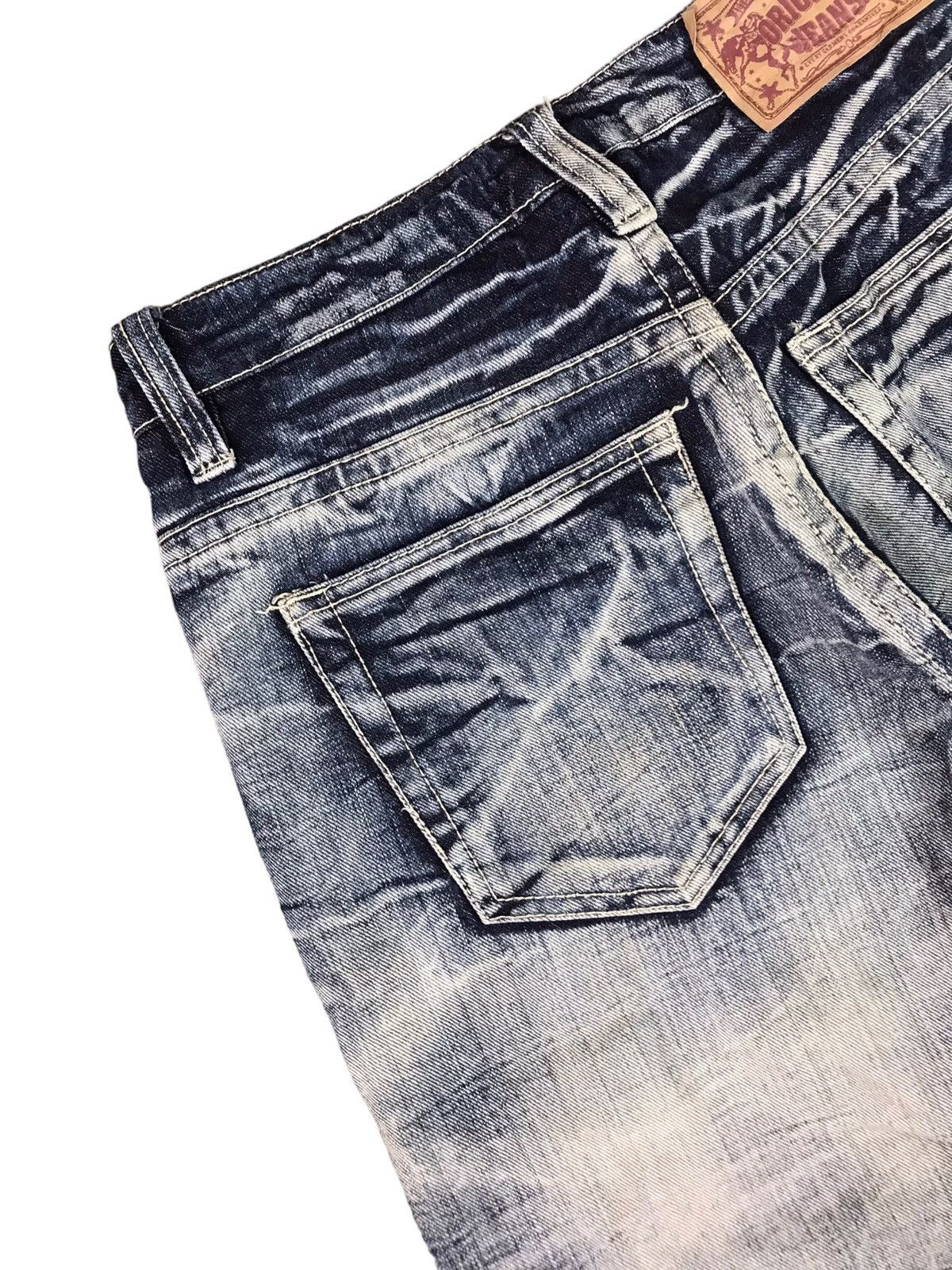 Japanese Brand Vintage Distressed SPEED TRASH JEANS Size US 32 / EU 48 - 8 Thumbnail