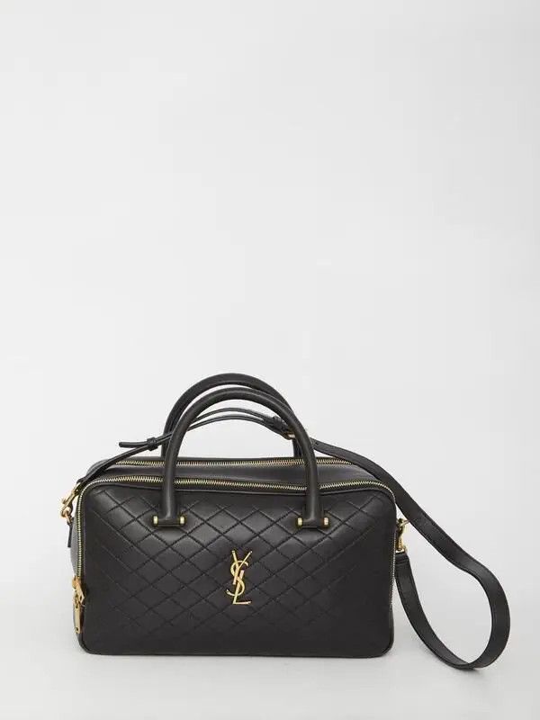 Saint Laurent Paris o1bcso1str1225 Size:OS/Lyia Duffle in Black Size ONE SIZE - 1 Thumbnail