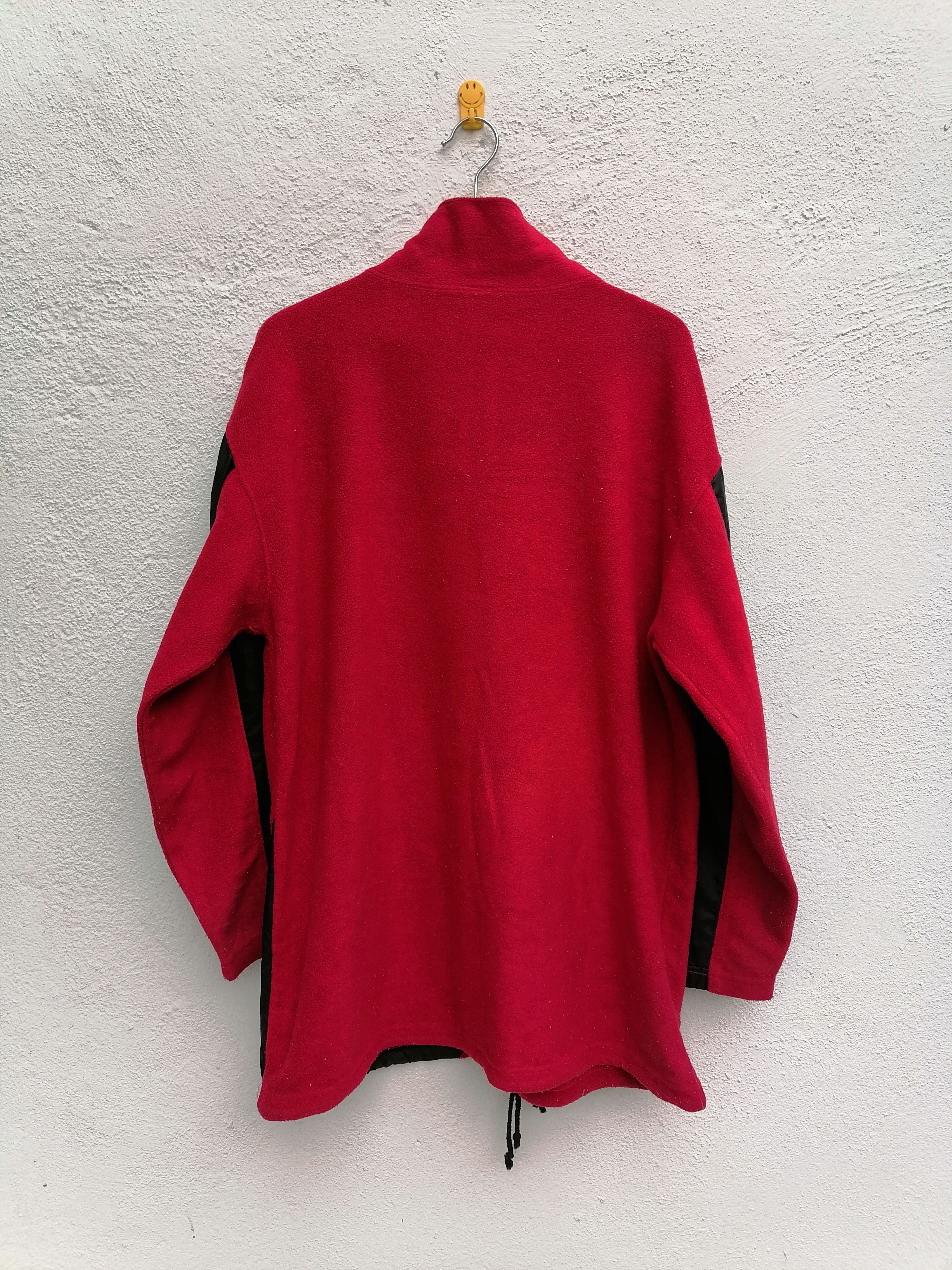 Stussy × Vintage Vintage Stussy Crown Logo Half Zipper Fleece Jacket Size US L / EU 52-54 / 3 - 8 Thumbnail