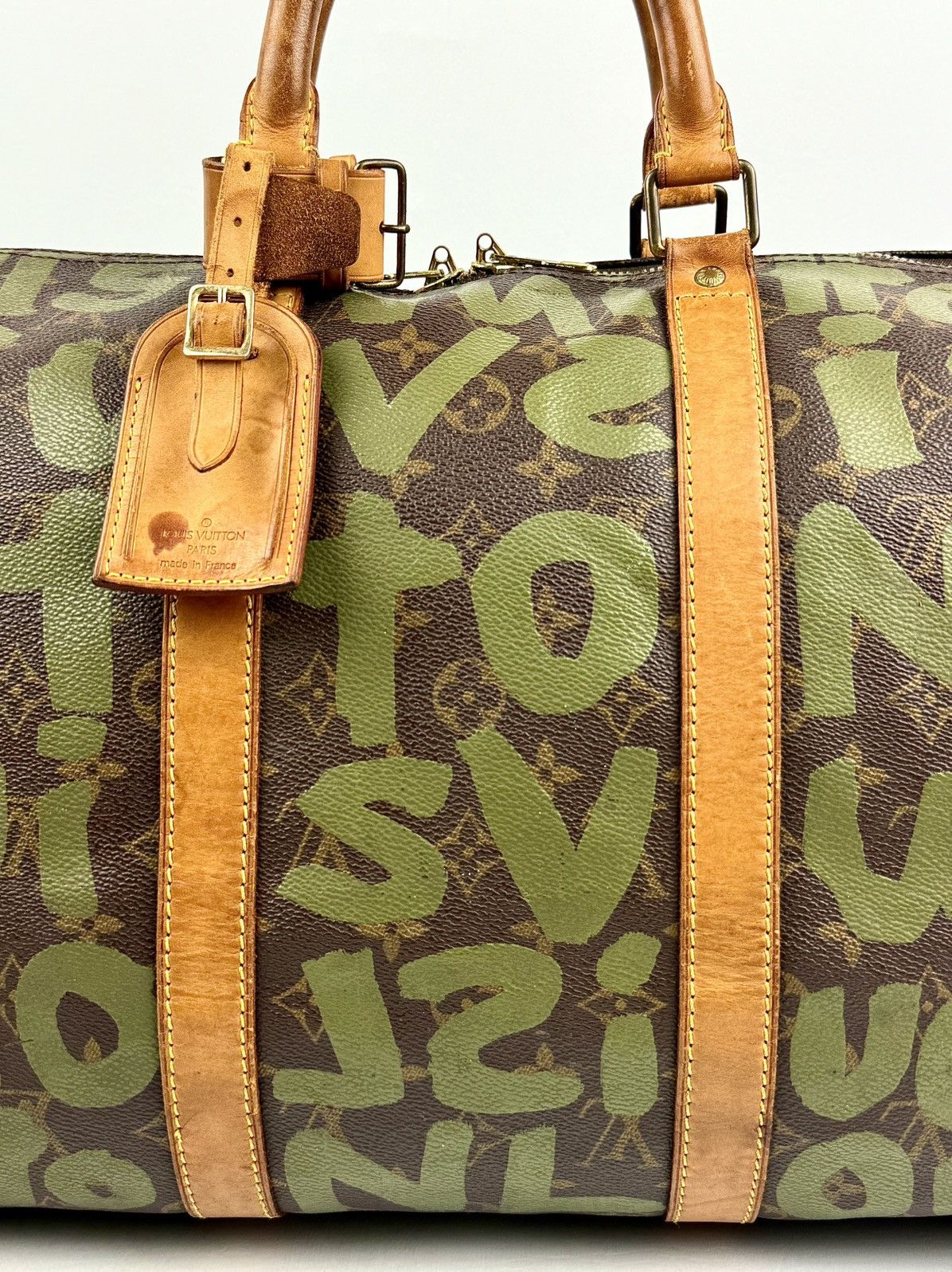 Louis Vuitton × Stephen Sprouse Louis Vuitton - Stephen - SS/01 - Graffiti - Keepall 50 Size ONE SIZE - 5 Thumbnail