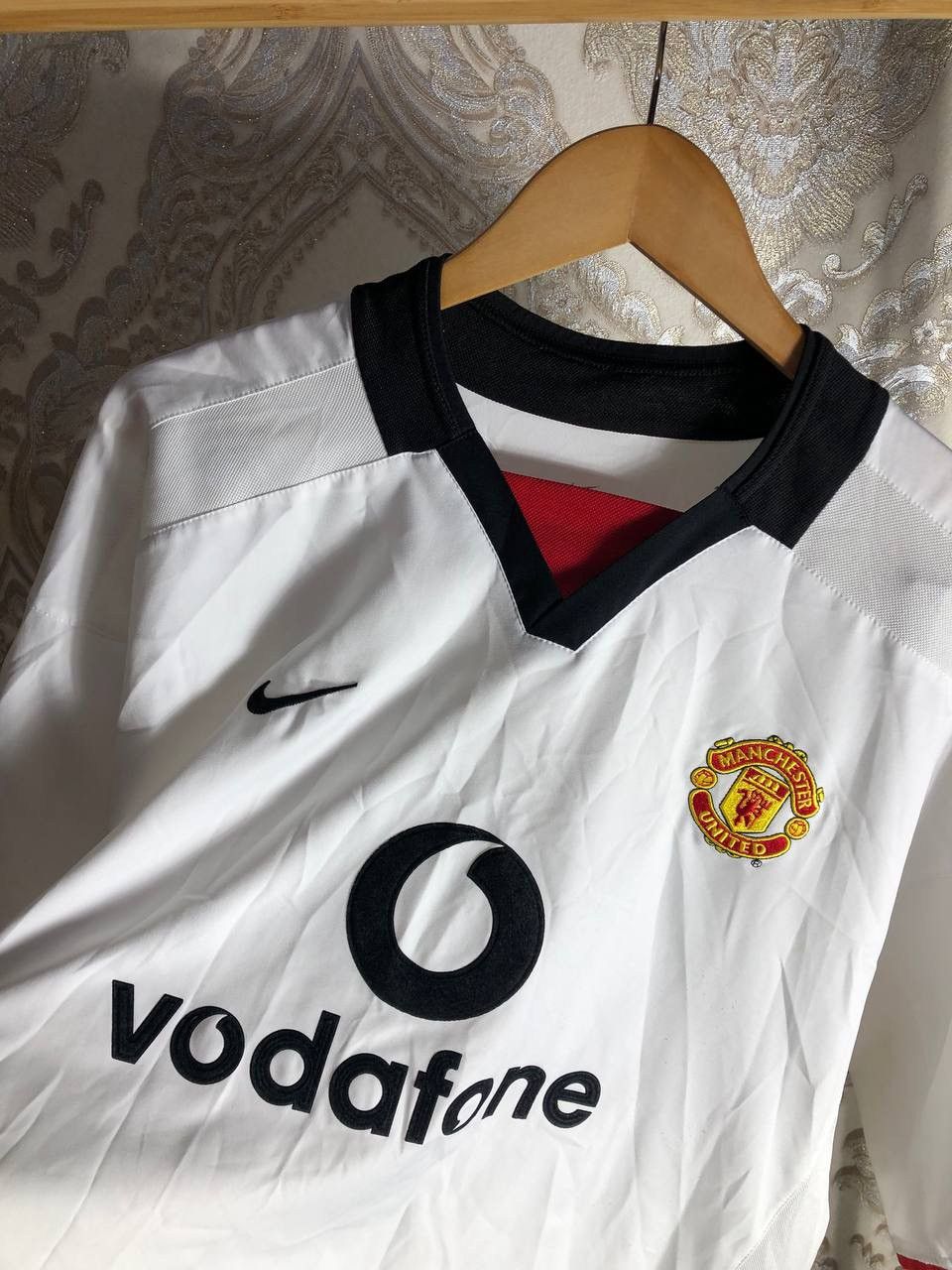 Nike VINTAGE NIKE FC MANCHESTER UNITED ENGLAND SOCCER JERSEY 90s Size US XL / EU 56 / 4 - 4 Thumbnail