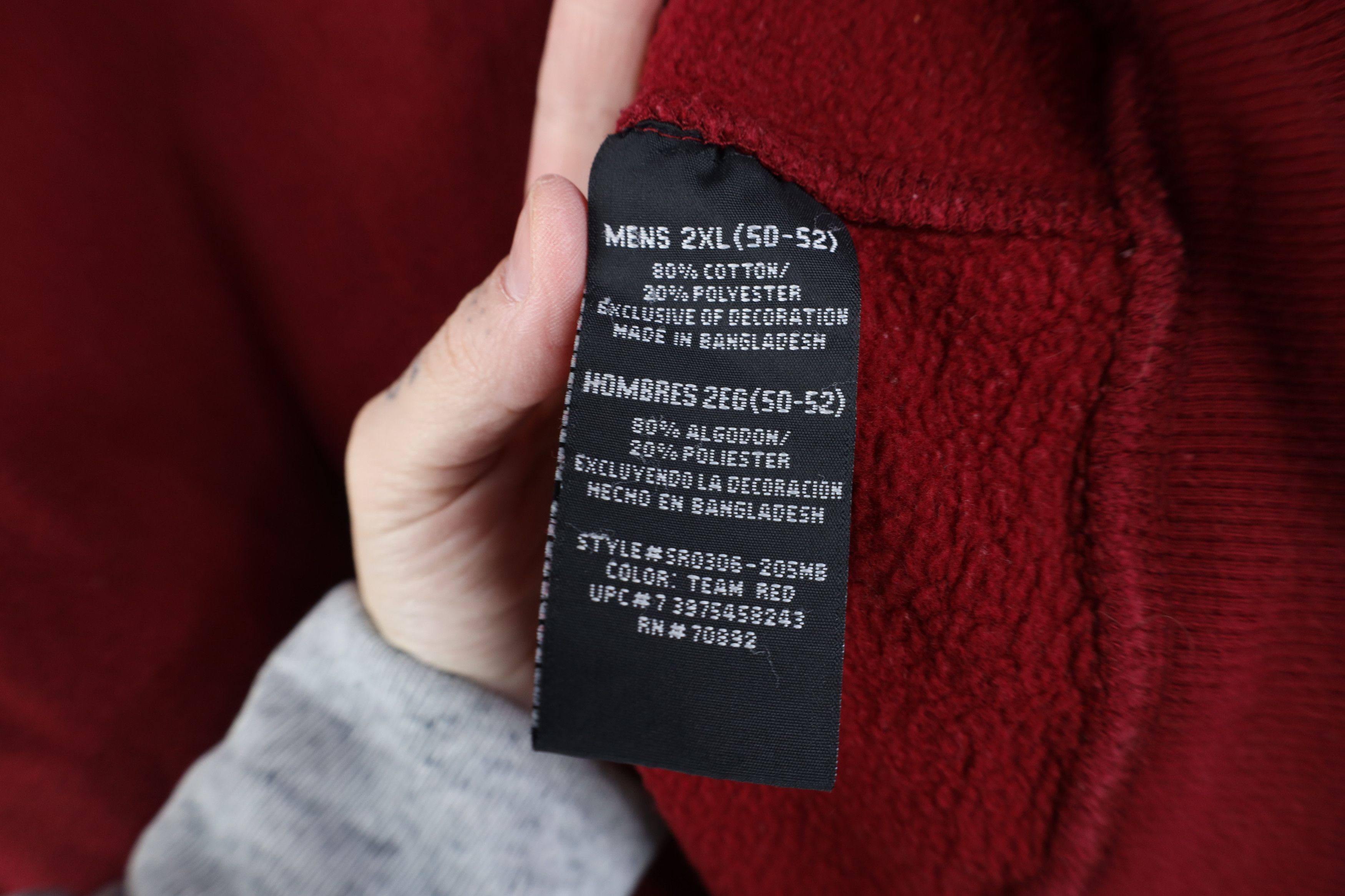 Starter Vintage 90s Y2K Starter Classic Logo Crewneck Sweatshirt Red Size US XXL / EU 58 / 5 - 10 Thumbnail