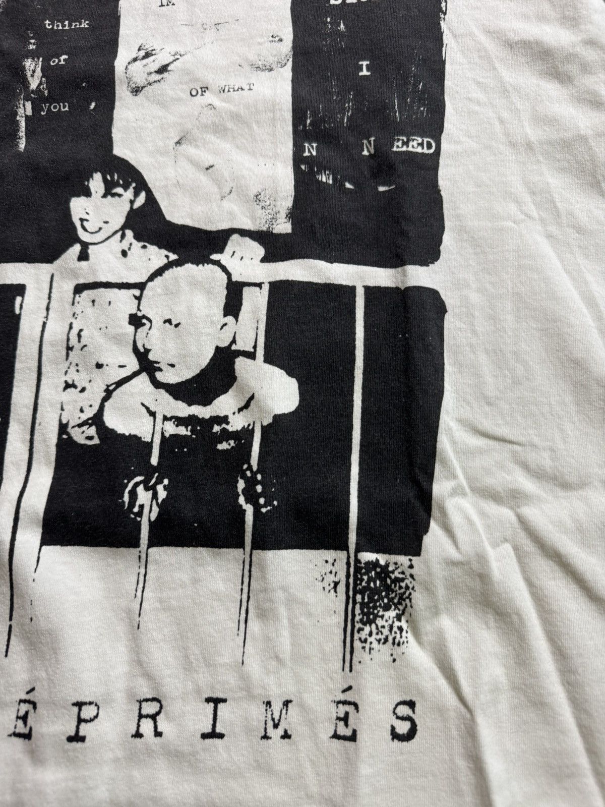 Enfants Riches Deprimes ENFANTS RICHES DEPRIMES ENDLESS BLOCKADES CUT OFF T-SHIRT Size US XXL / EU 58 / 5 - 6 Thumbnail