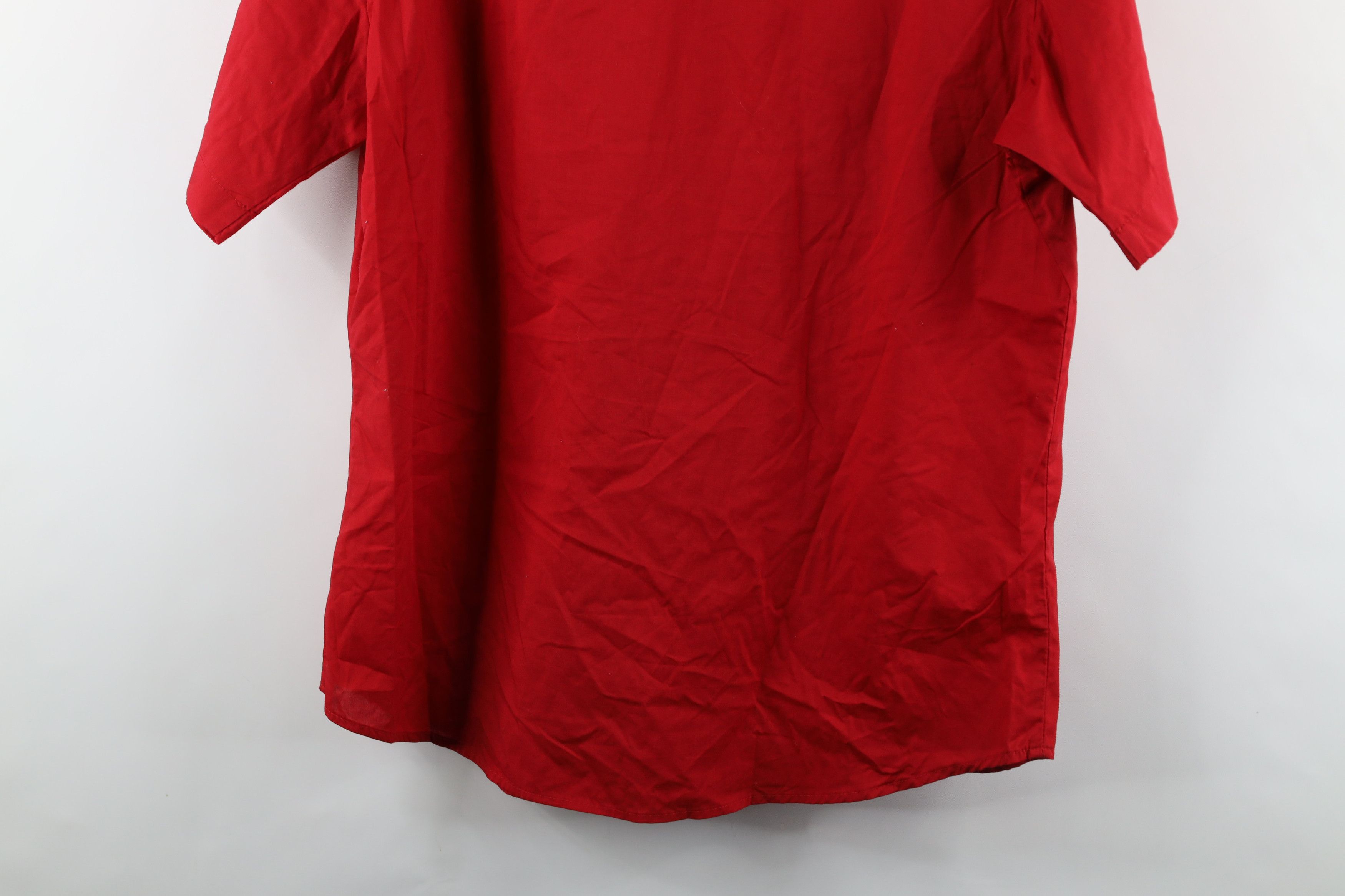 Vintage × Wrangler Vintage 90s Wrangler Western Short Sleeve Snap Button Shirt Size US L / EU 52-54 / 3 - 9 Thumbnail