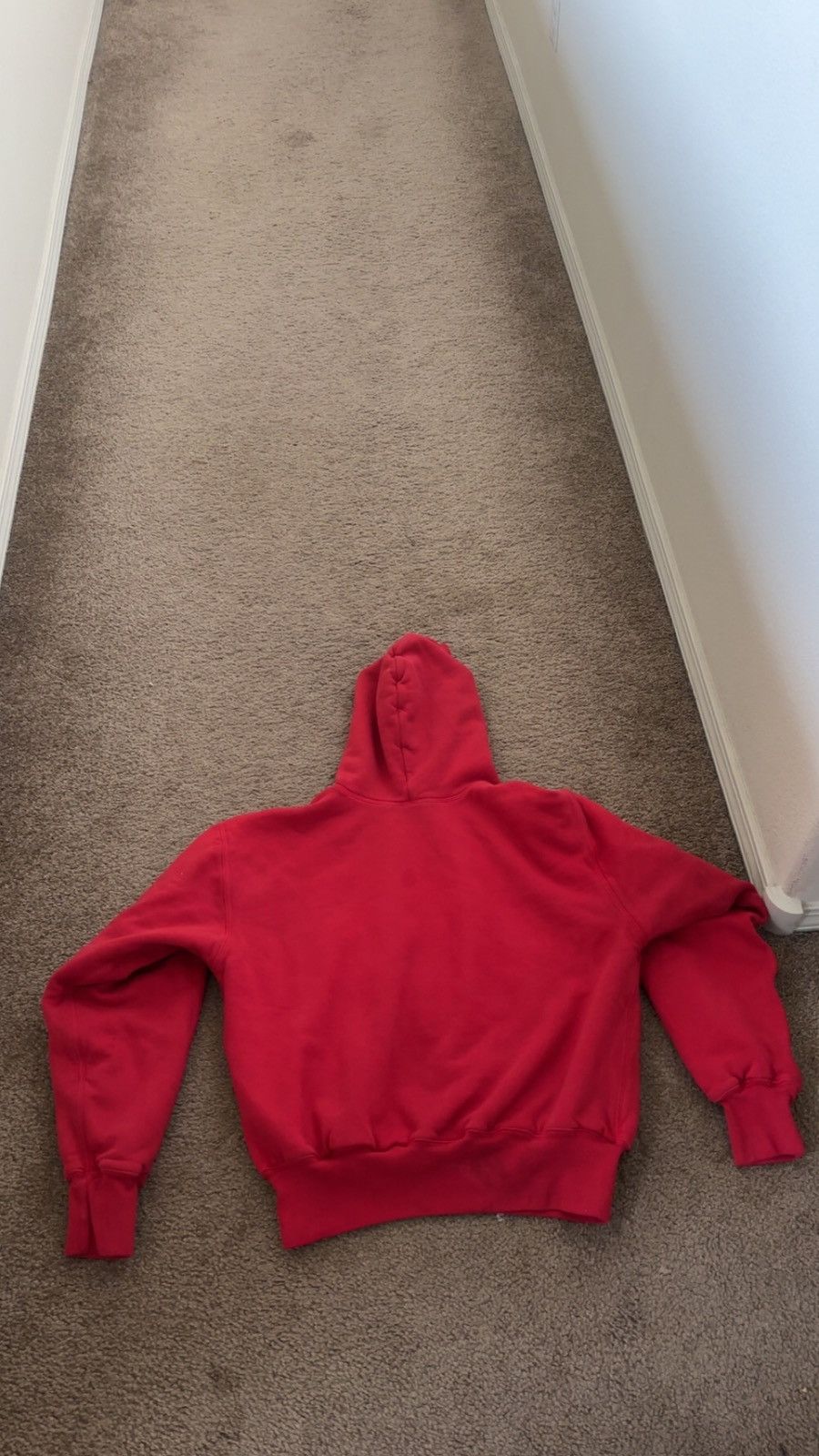 Kanye West × Yeezy Yeezy Gap Red Medium Perfect Hoodie Size US M / EU 48-50 / 2 - 3 Thumbnail