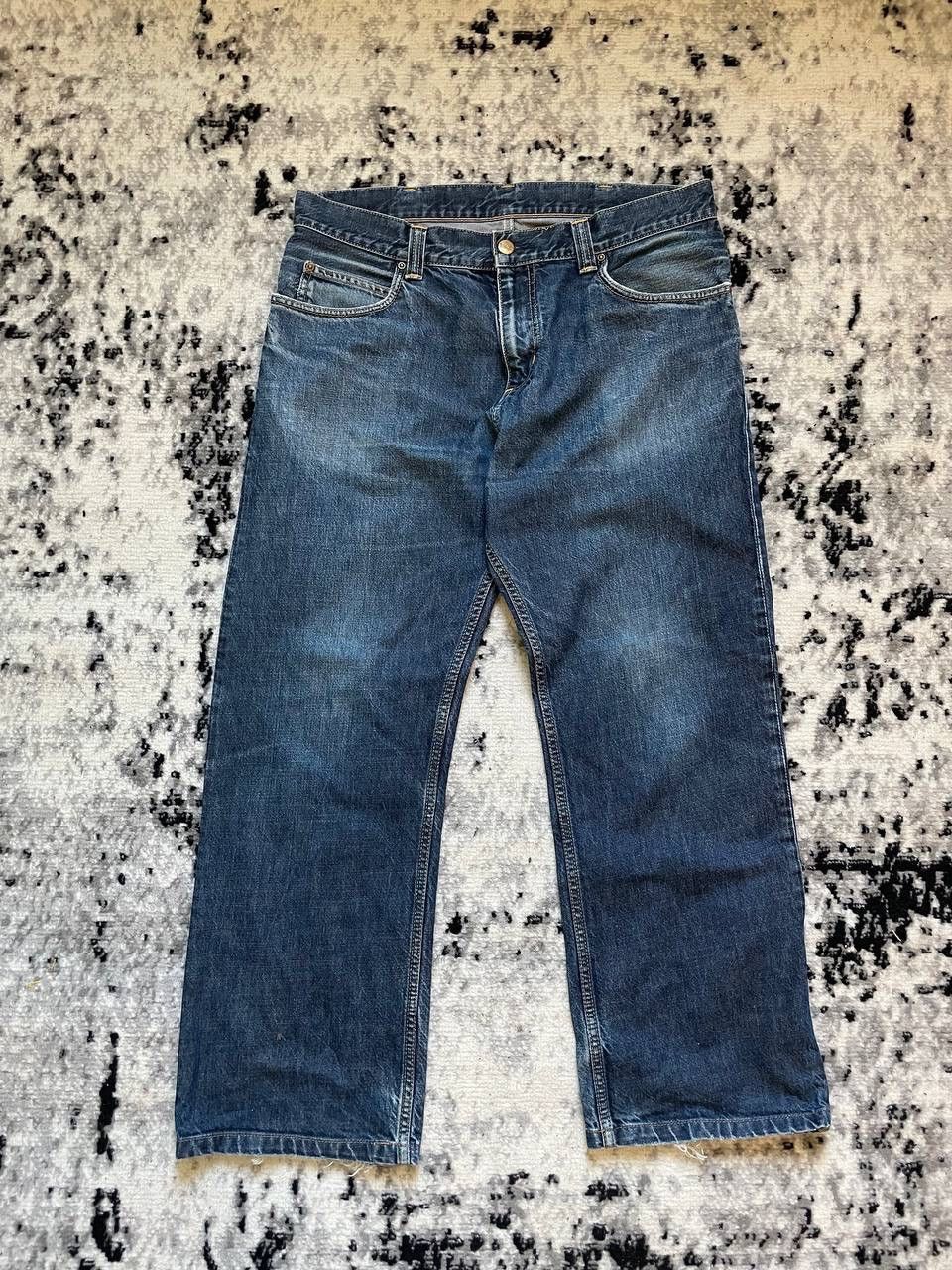 Carhartt × Vintage Carhartt Rockin Pant Jeans Distressed Vintage 34 Size Logo Size US 34 / EU 50 - 6 Thumbnail