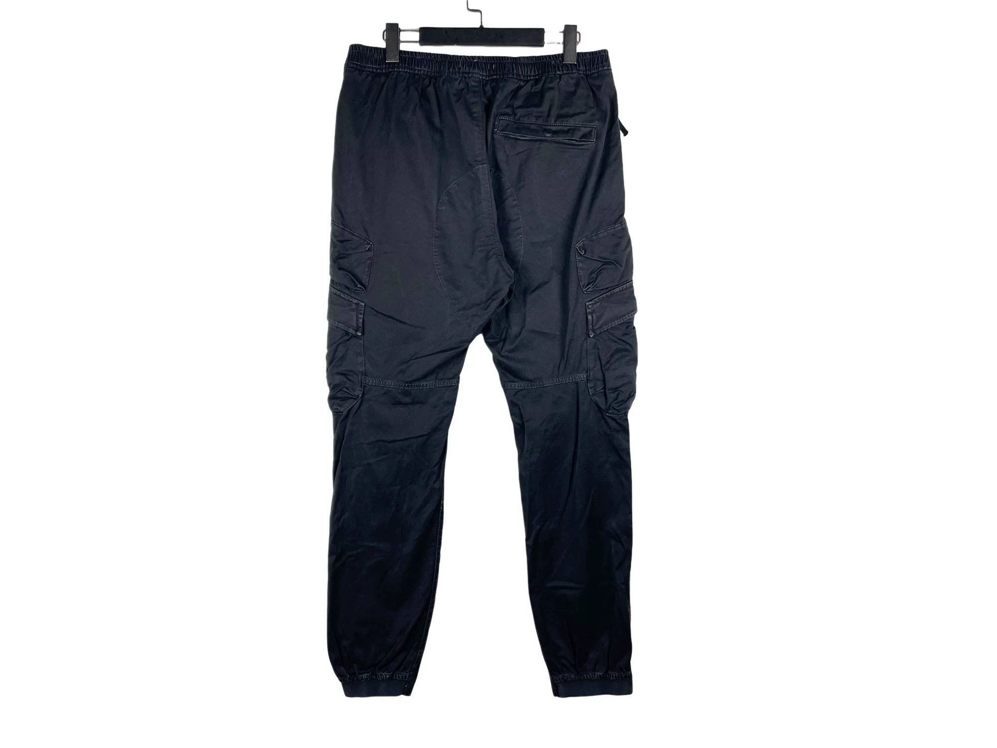 Stone Island Stone Island 02276 Badge Pocket Washed Cargo Pants Size US 36 / EU 52 - 2 Thumbnail