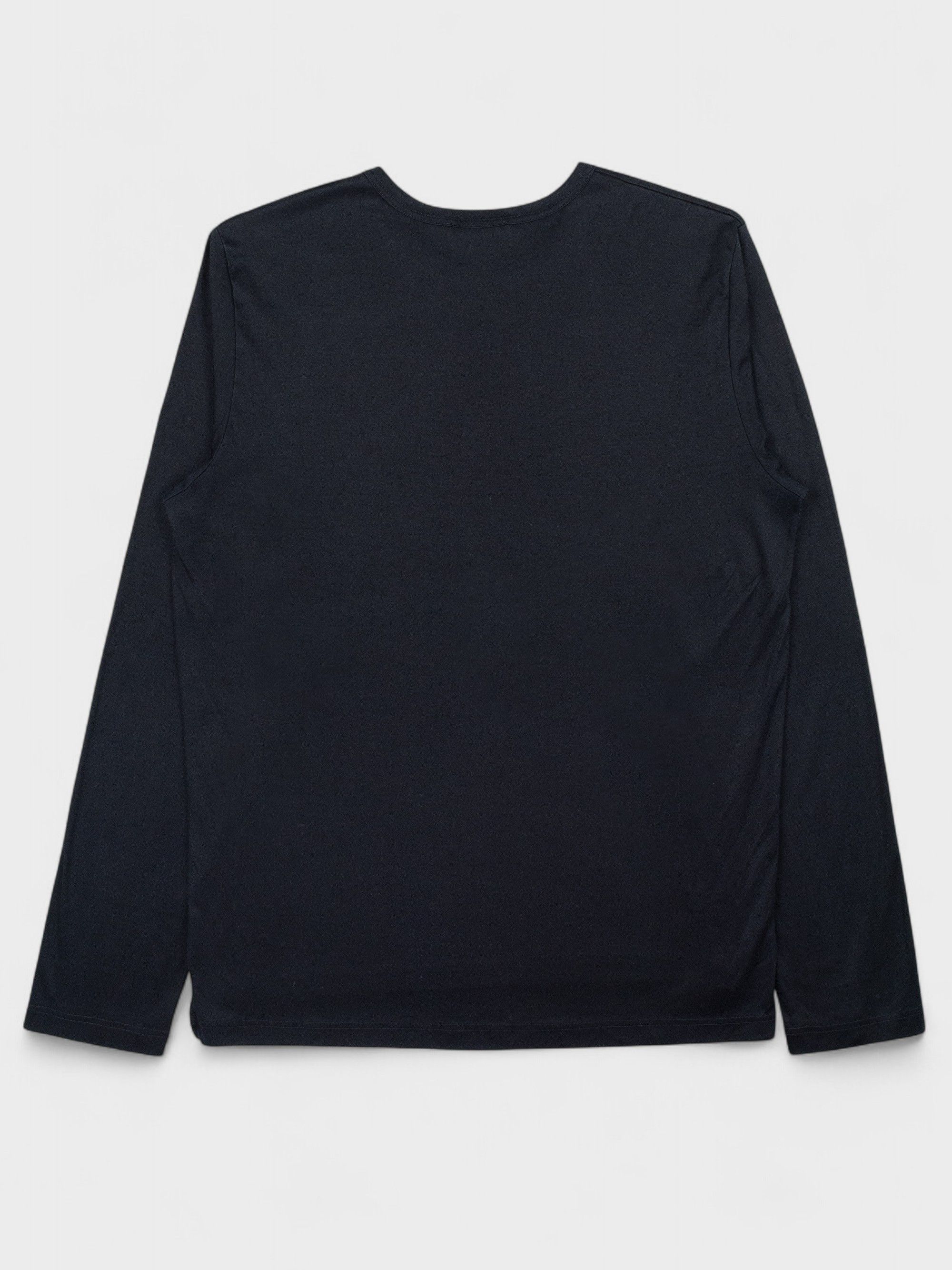 Helmut Lang vintage Helmut Lang basic long sleeve t-shirt (dark navy) Size US M / EU 48-50 / 2 - 2 Thumbnail