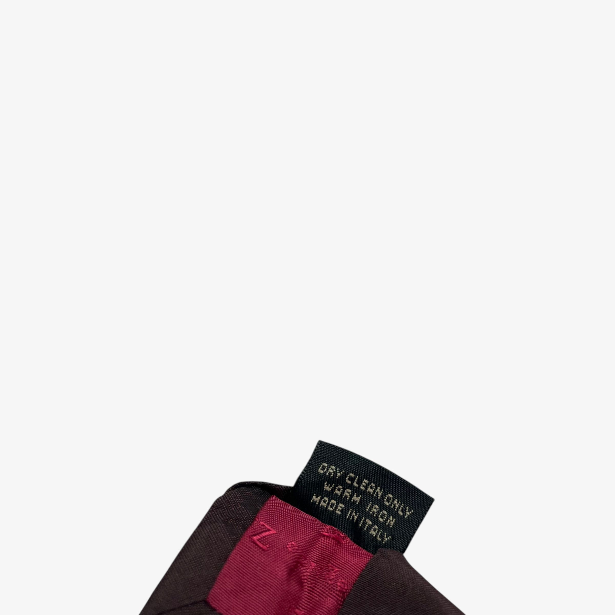 Ermenegildo Zegna Vintage 90s Ermenegildo Zegna Purple Print Silk Tie Size ONE SIZE - 3 Thumbnail