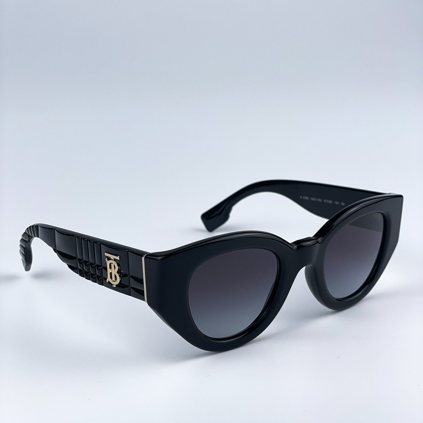 Burberry NEW Burberry BE4390 MEADOW 30018G Black Women Sunglasses Size ONE SIZE - 7 Thumbnail