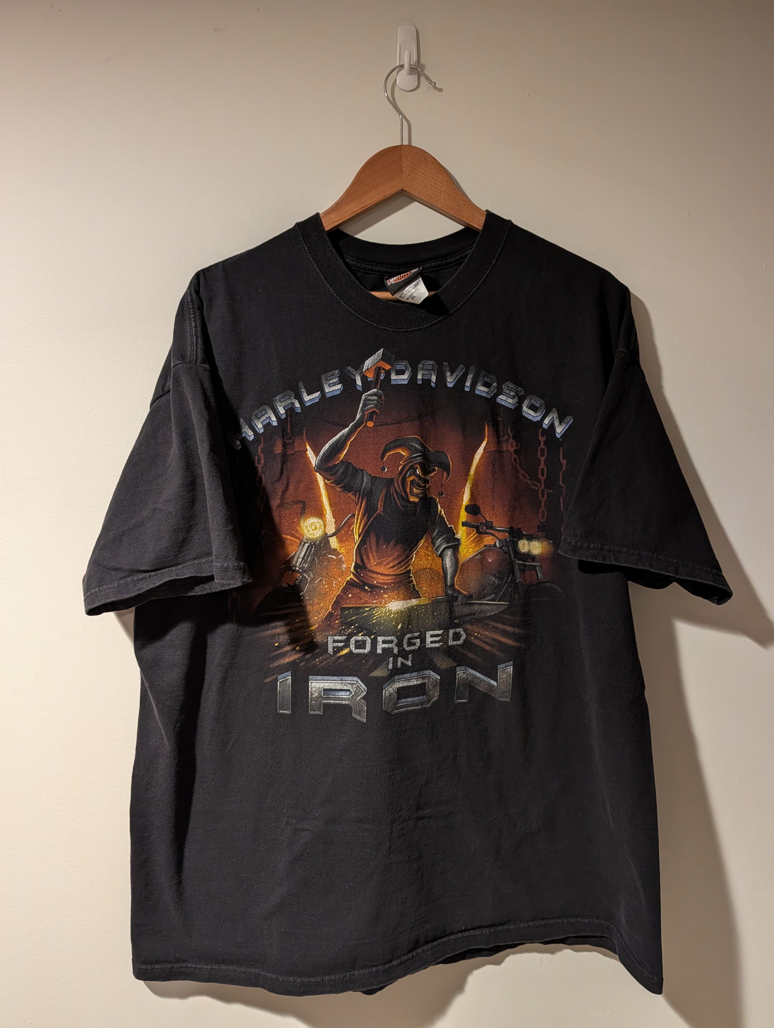 Harley Davidson Harley Davidson T-Shirt Jester Forged In Iron Murfreesboro Size US XXL / EU 58 / 5 - 1 Thumbnail