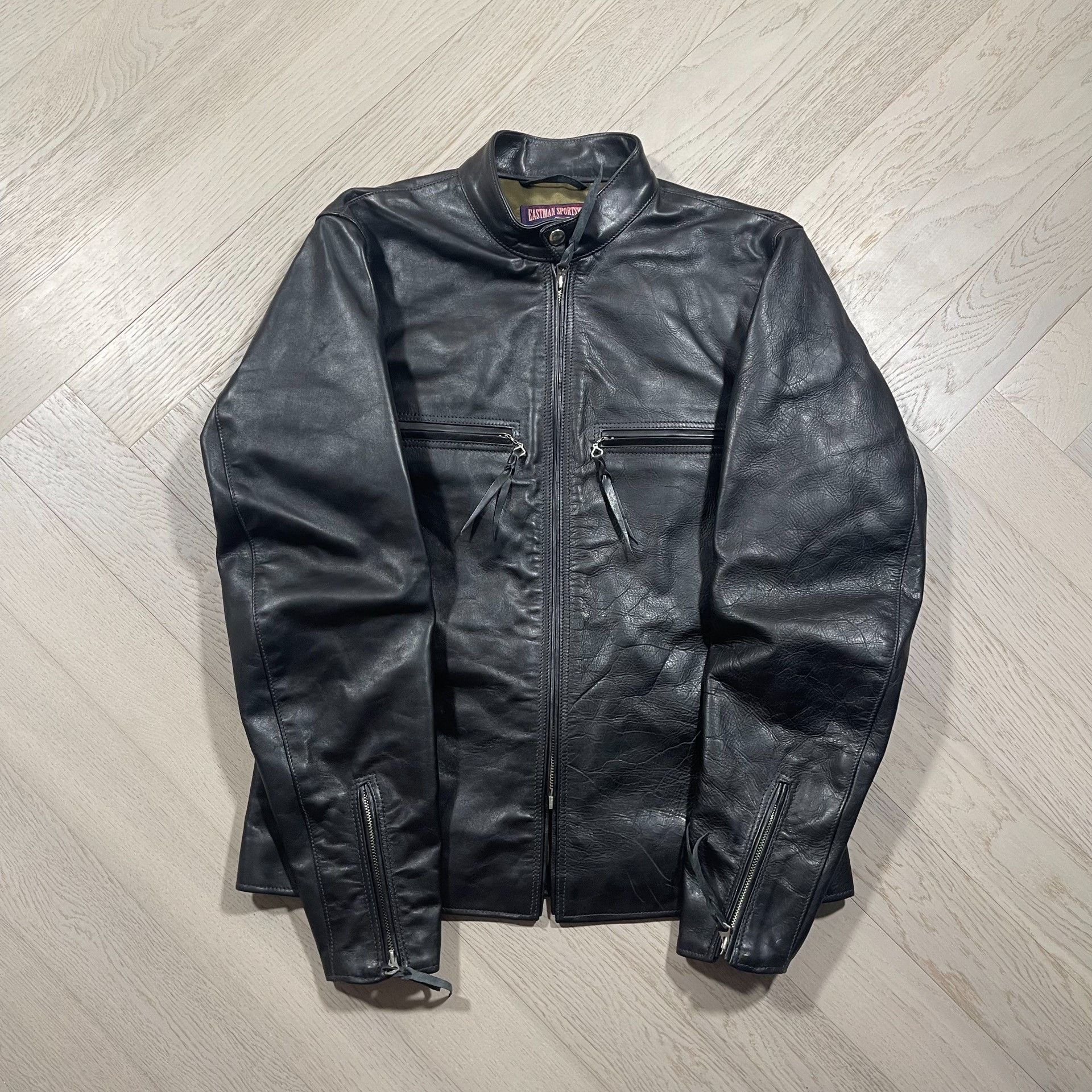 Visvim Eastman Horsehide Cafe Racer Jacket Size US XS / EU 42 / 0 - 1 Thumbnail