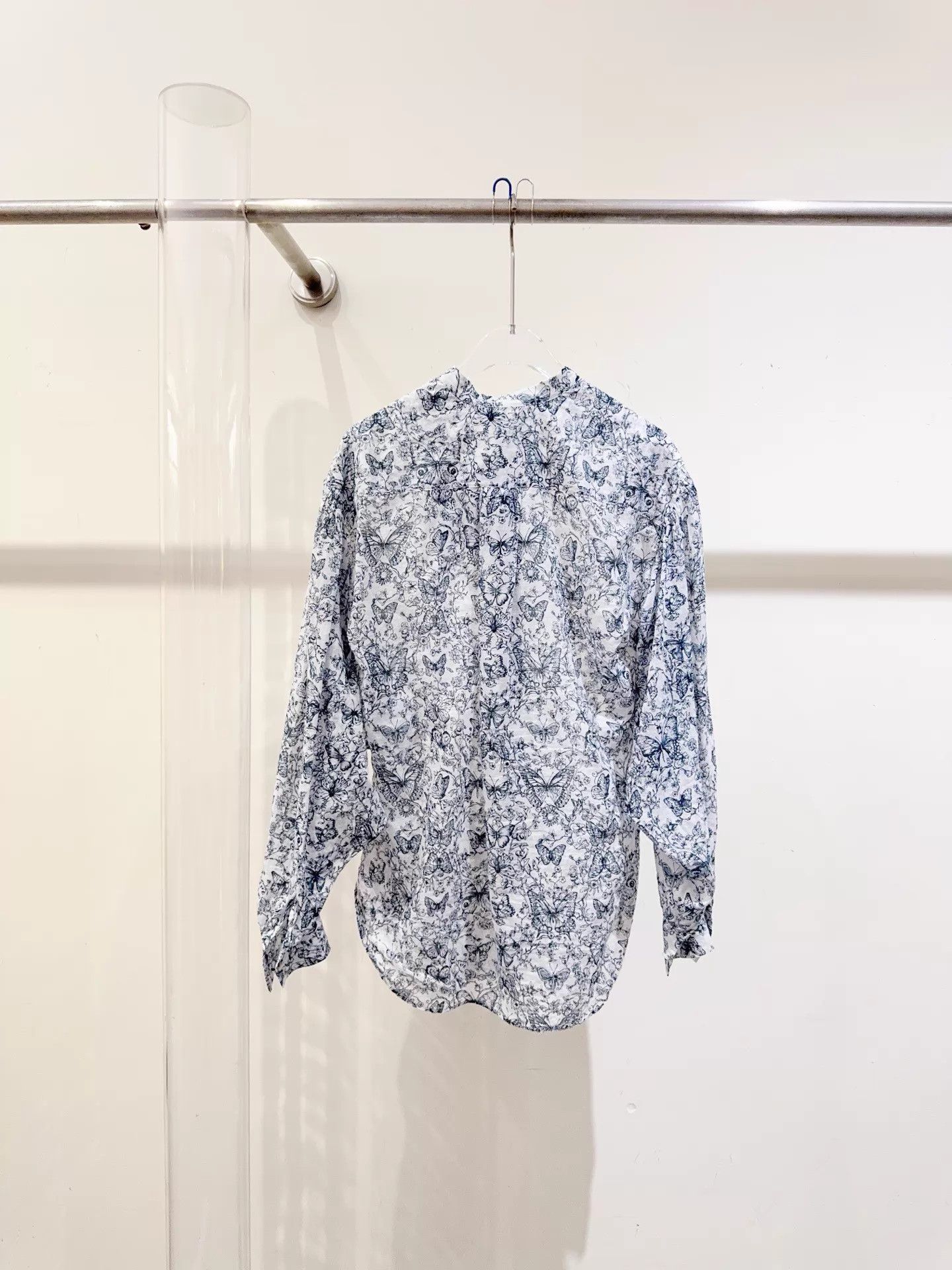 Dior Dior Butterfly Shirt 25 Early Spring F36 Size XS / US 0-2 / IT 36-38 - 4 Thumbnail