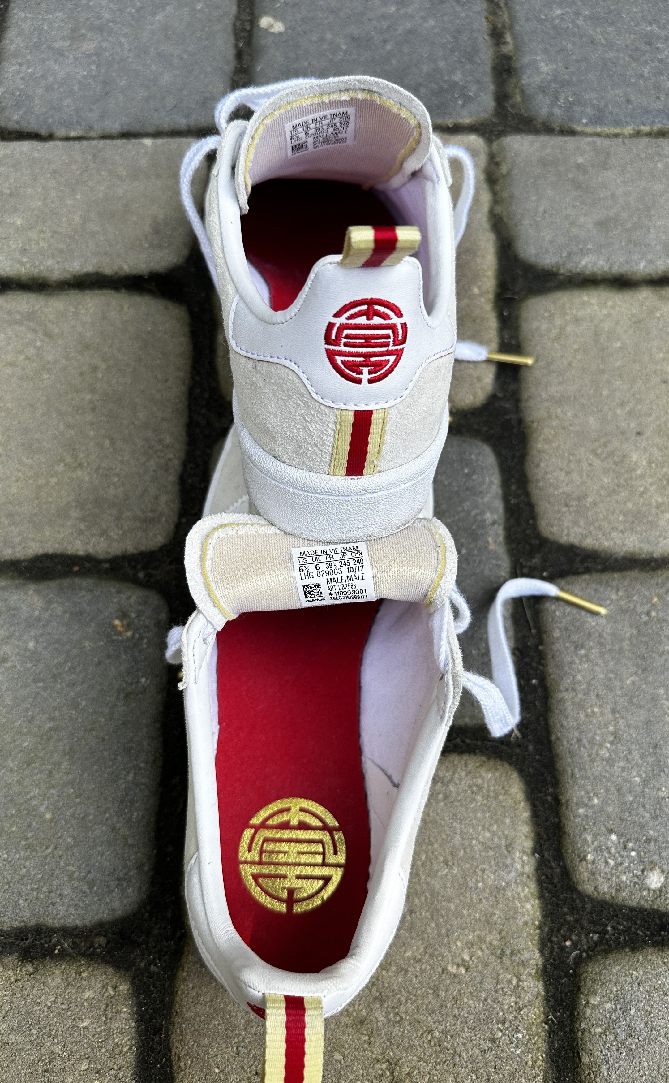 Adidas Adidas Campus 'Chinese New Year' Size US 6.5 / EU 39-40 - 10 Thumbnail