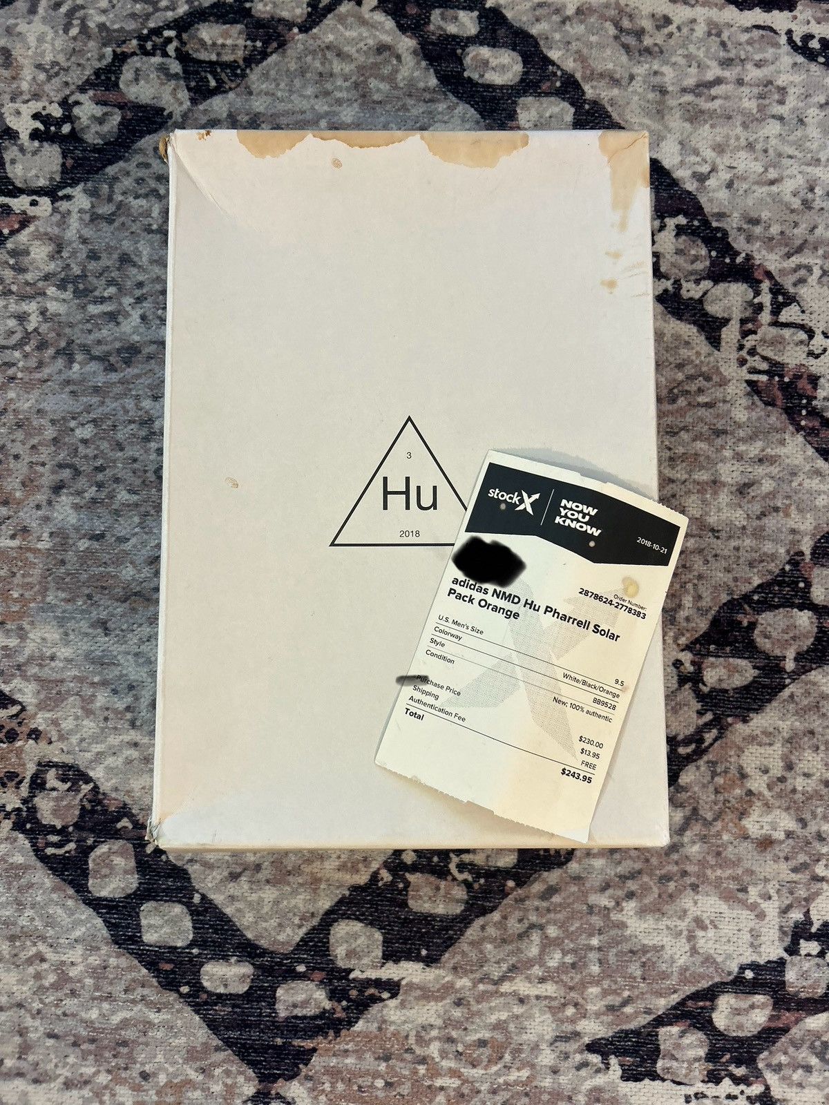 Adidas × Pharrell adidas NMD Hu Pharrell Solar Pack Orange Size US 9.5 / EU 42-43 - 14 Thumbnail