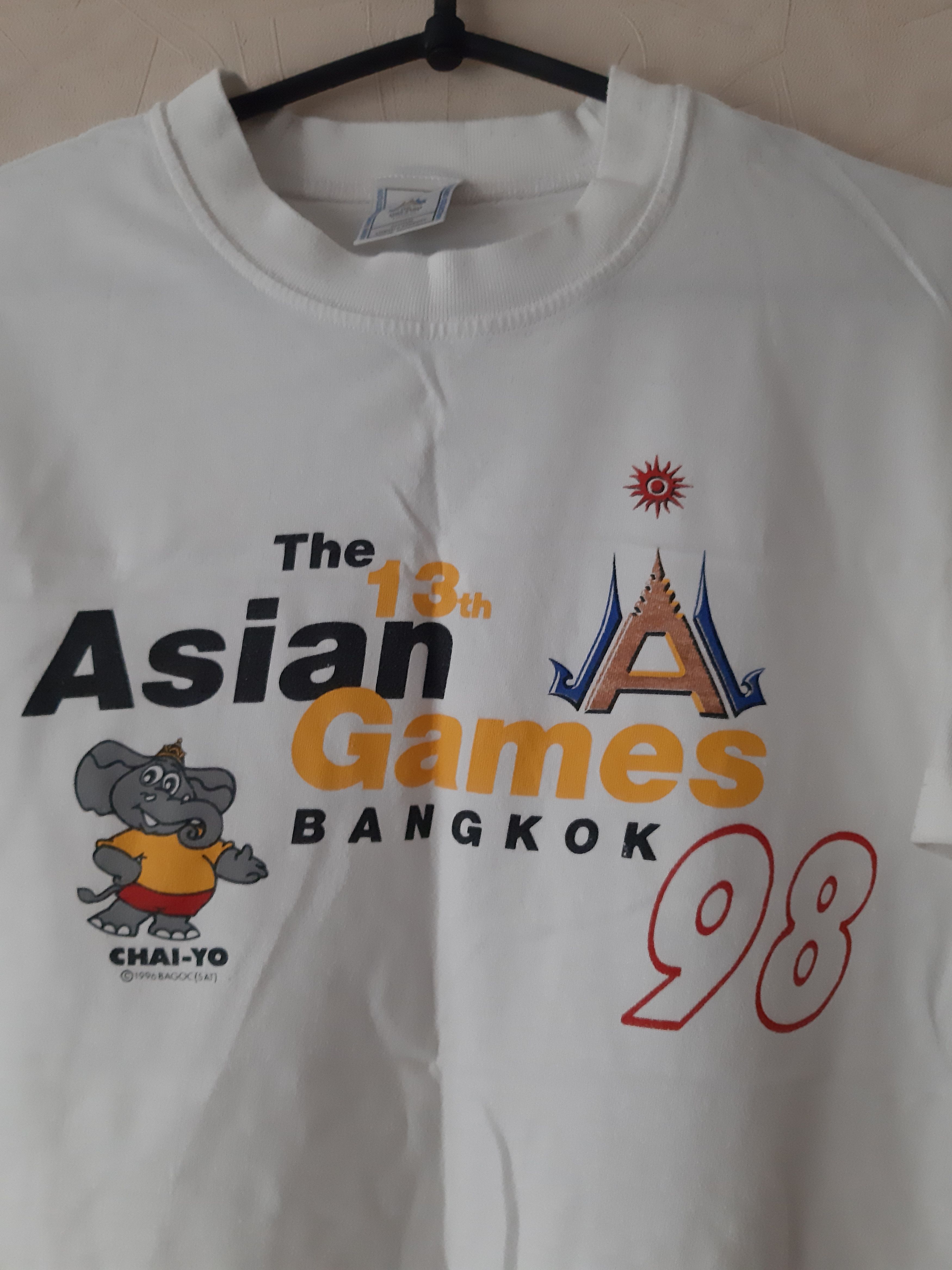 Vintage Asian Games Bangkok 1998 shirt Size US M / EU 48-50 / 2 - 2 Thumbnail