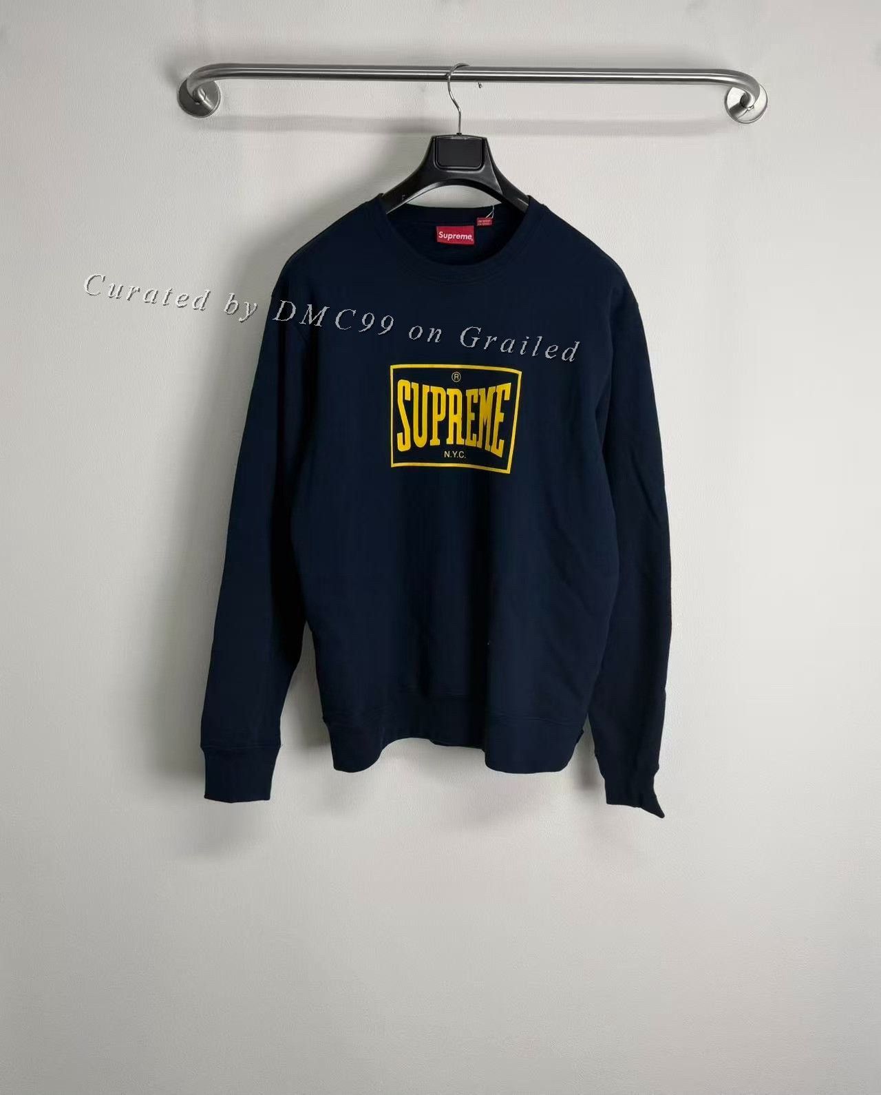 Supreme Supreme NYC Logo Sweatshirt Size US L / EU 52-54 / 3 - 1 Thumbnail