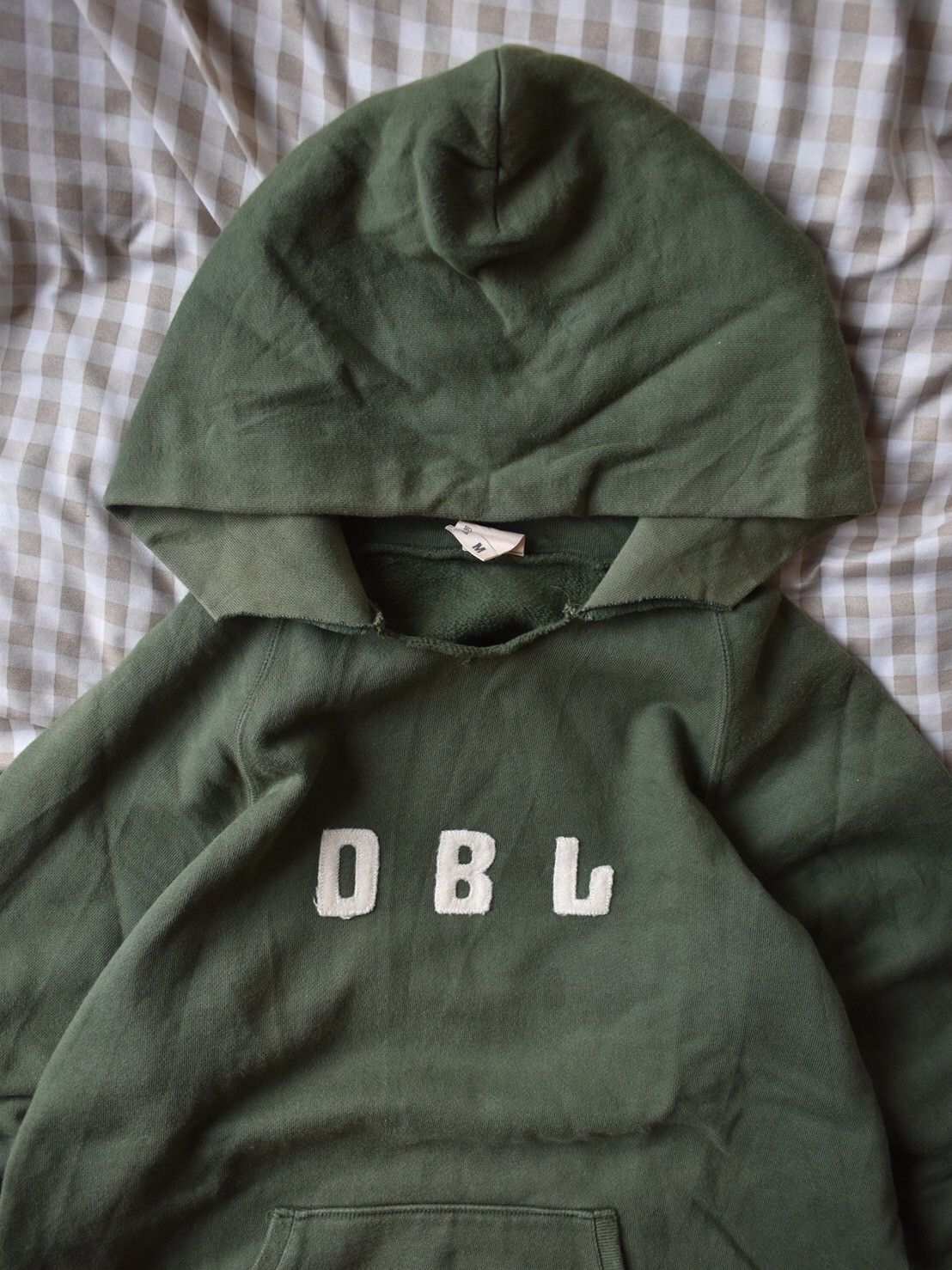 Beauty Beast × Japanese Brand Faded Green Double Name Distressed Hoodie Size US M / EU 48-50 / 2 - 5 Thumbnail