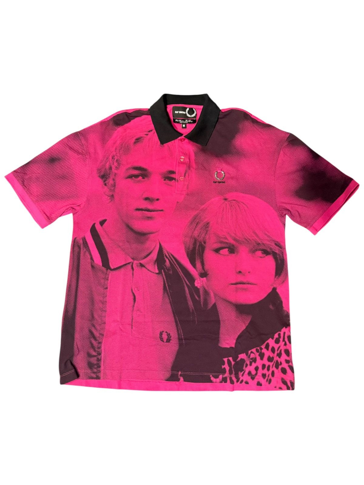 Fred Perry × Raf Simons AW18 “Faces” Polo Size US M / EU 48-50 / 2 - 1 Thumbnail