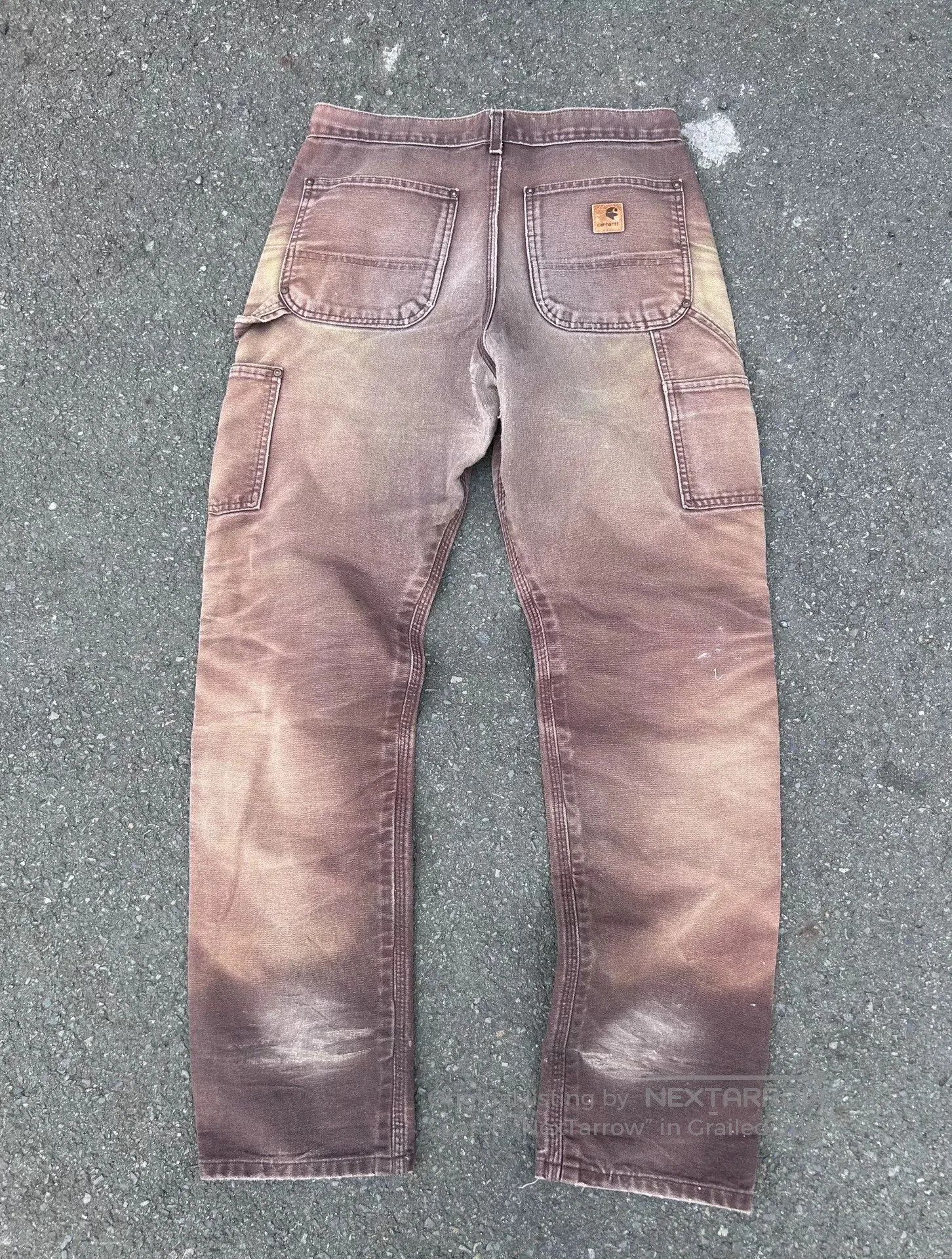 Vintage Vintage Carhartt B01 B136 Double Knee Pants. Size US 32 / EU 48 - 5 Thumbnail