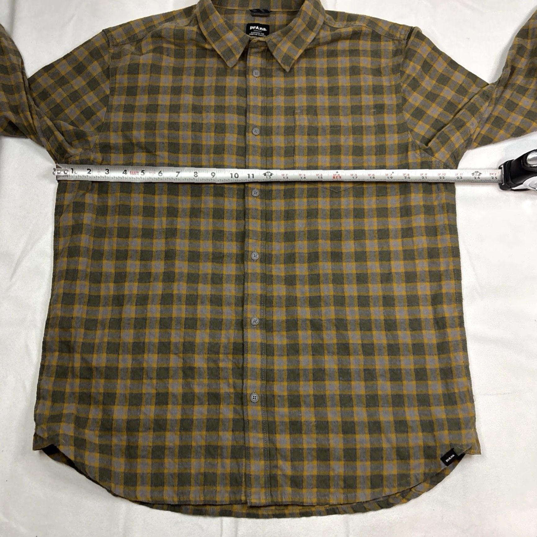 Prana PrAna Long Sleeve Button Up Men’s Large Plaid Brown Checkered Shirt L Mens Brown Plaid Button-Up Long Sleeve PrAna Uniform? Size US L / EU 52-54 / 3 - 3 Thumbnail