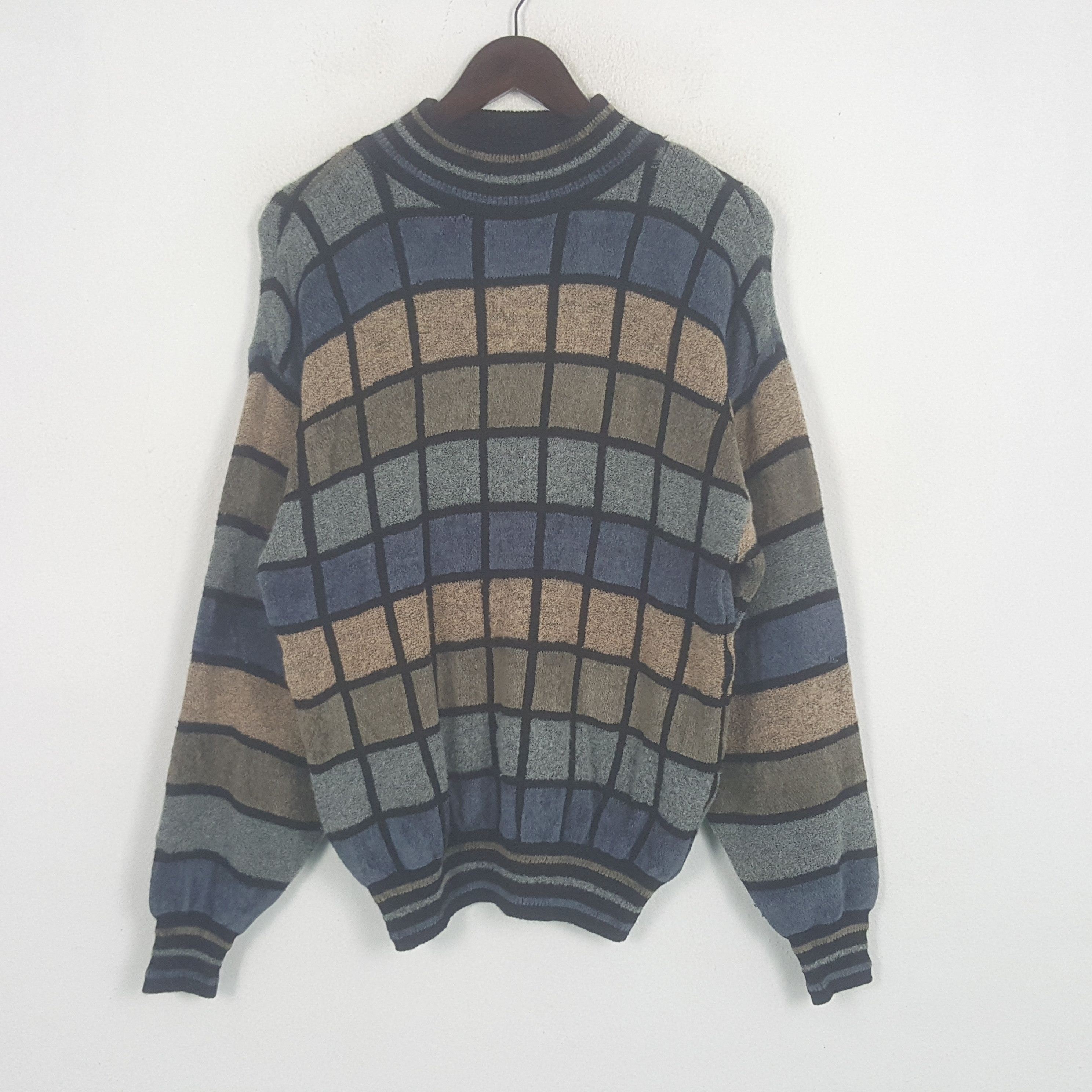 Japanese Brand Vintage RAIKA Winter Knitted Sweatshirt Size US M / EU 48-50 / 2 - 1 Thumbnail