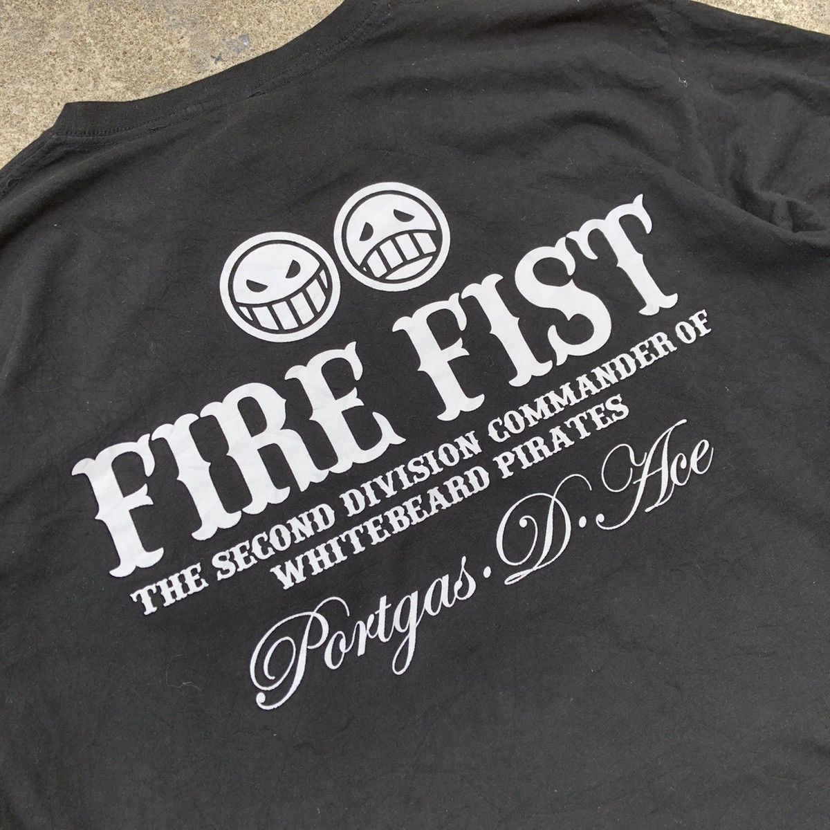 Anime × One Piece 🔥Rare🔥🇯🇵One Piece Portgas D Ace Fire Fist Promo Anime Tee Size US XL / EU 56 / 4 - 6 Thumbnail