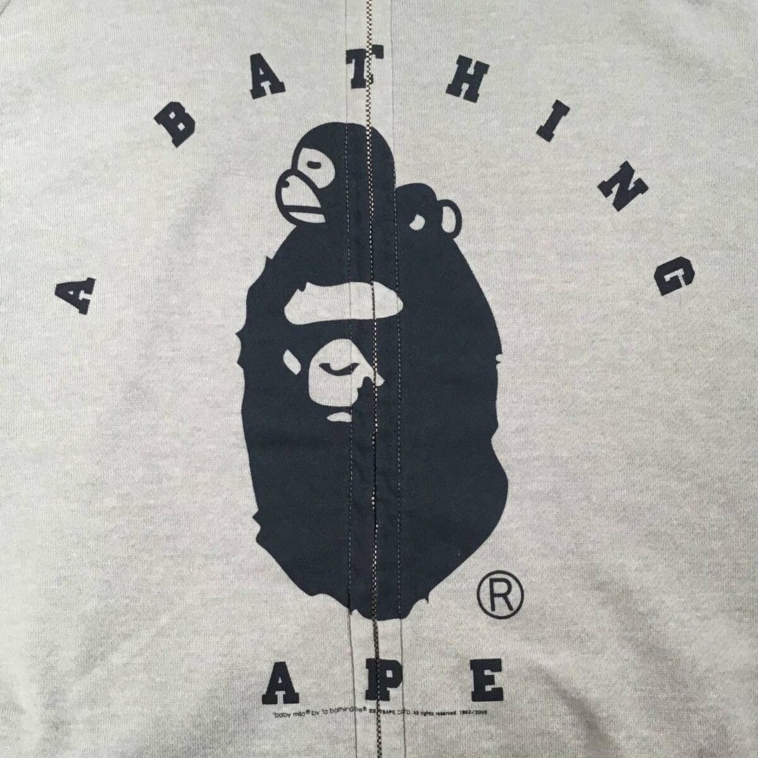 Bape BAPE Milo College Logo Full Zip Hoodie a bathing ape NIGO Size US S / EU 44-46 / 1 - 2 Thumbnail
