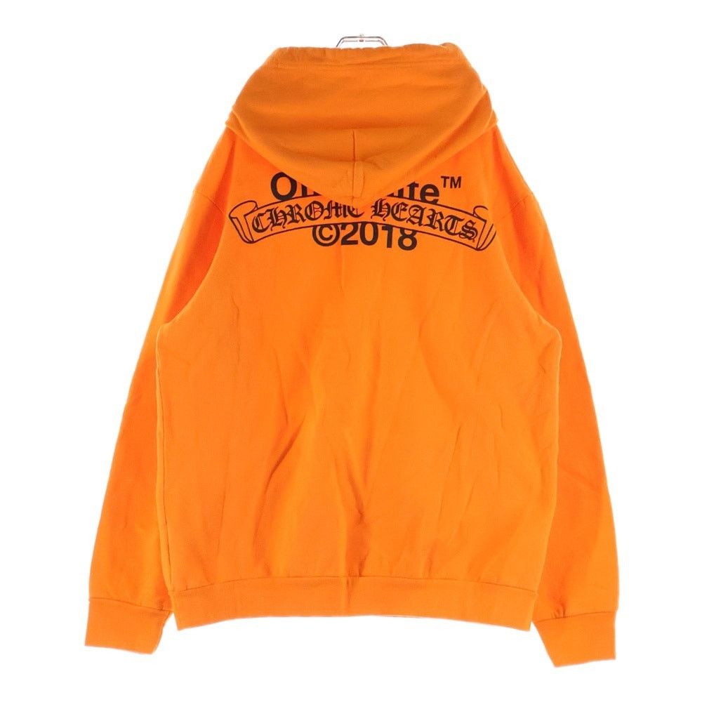 CHROME HEARTS HD PLVR V OFF WHITE Hoodie