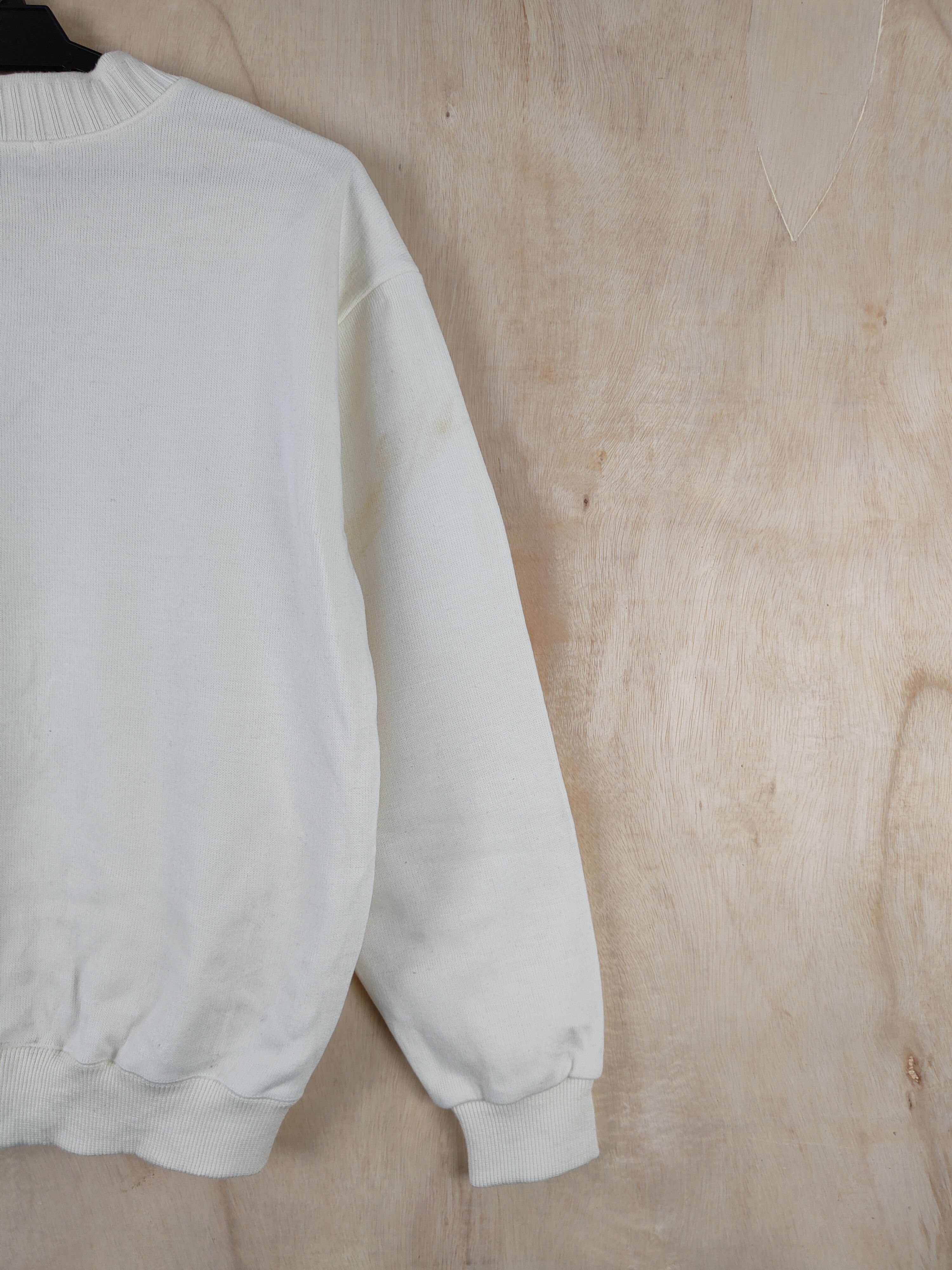 Japanese Brand × Vintage Criyeel Cream vintage Sweatshirts #S2637 Size M / US 6-8 / IT 42-44 - 10 Thumbnail