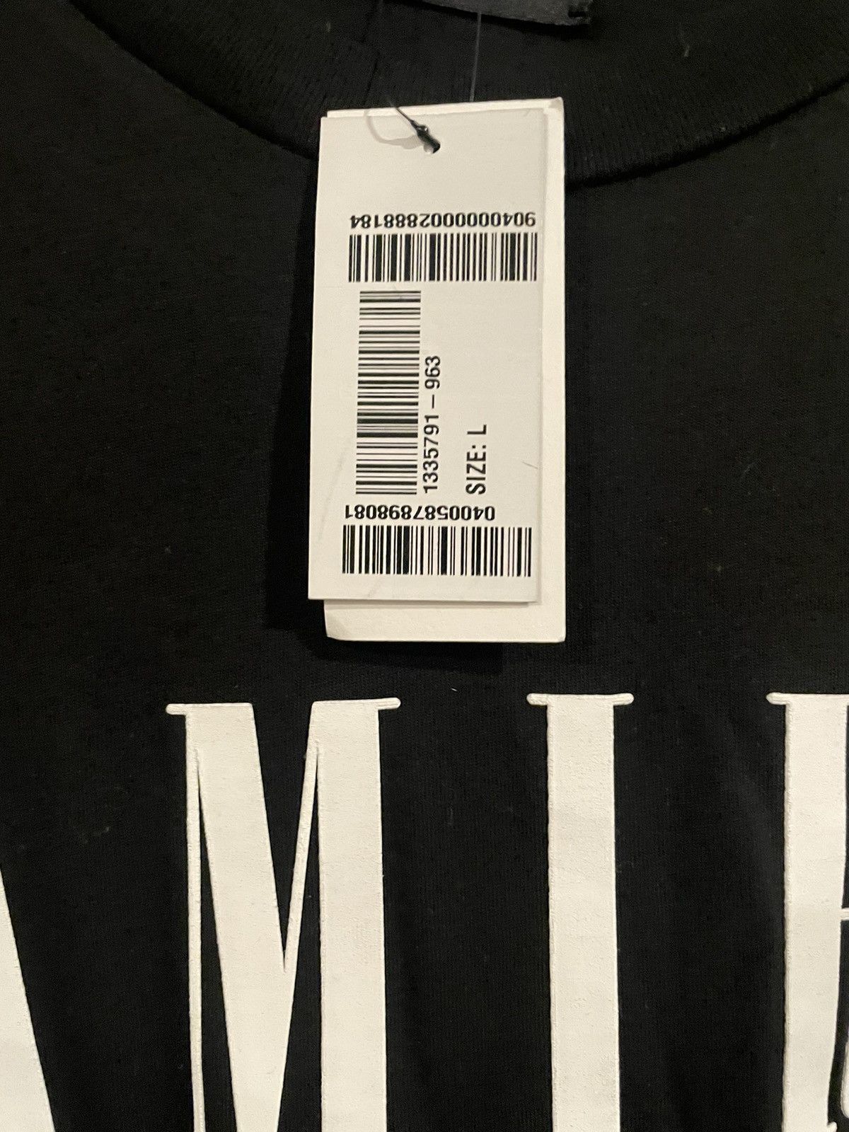 Amiri Amiri Logo T Shirt New with Tags Size US L / EU 52-54 / 3 - 2 Thumbnail