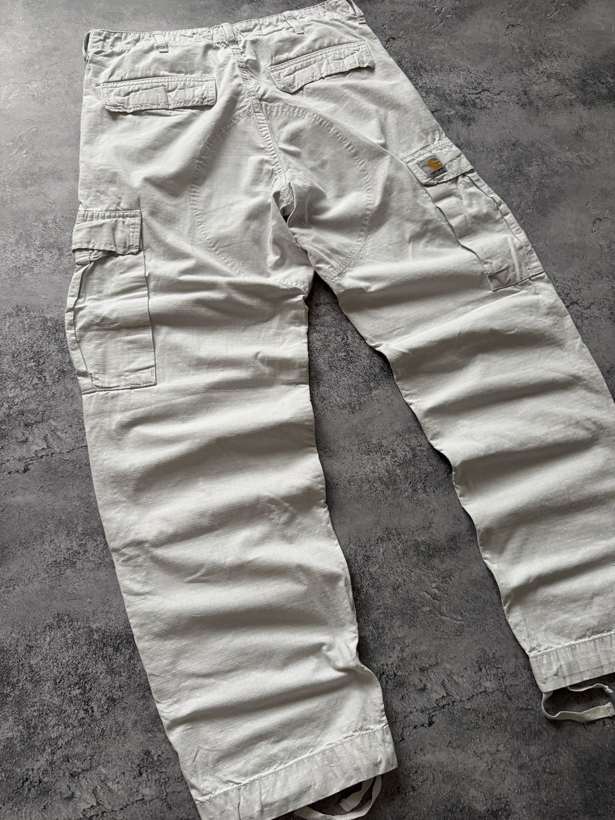 Carhartt Vintage Carhartt Baggy Withe Cargo Pants Size US 32 / EU 48 - 7 Thumbnail
