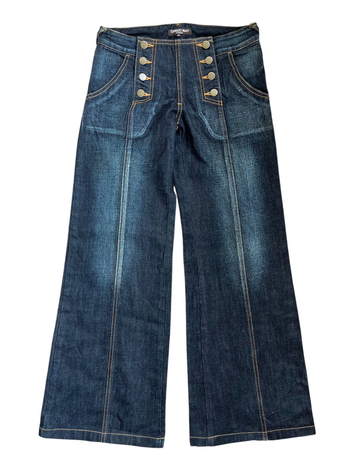 20471120 × Tornado Mart Tornado Mart Femme Flared Jeans