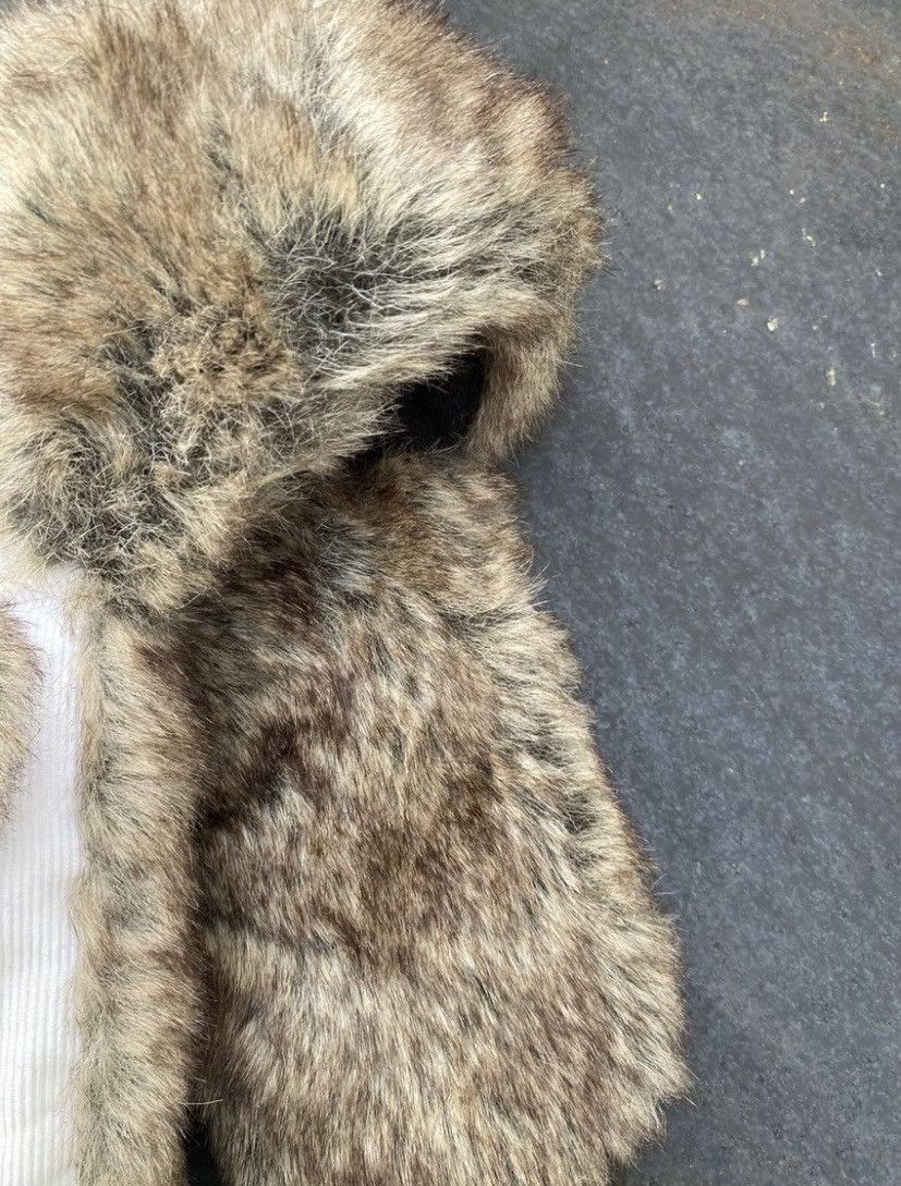 Japanese Brand × Vintage Ushanka Avant garde mohair LGB style fur hat Size ONE SIZE - 3 Thumbnail