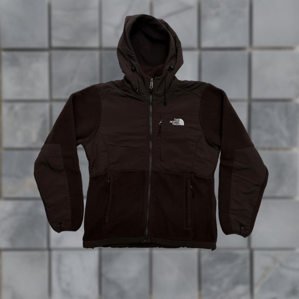 The North Face The North Face Jacket Womens Medium Brown Polartec Fleece Hooded Full Zip Warm Size M / US 6-8 / IT 42-44 - 1 Thumbnail