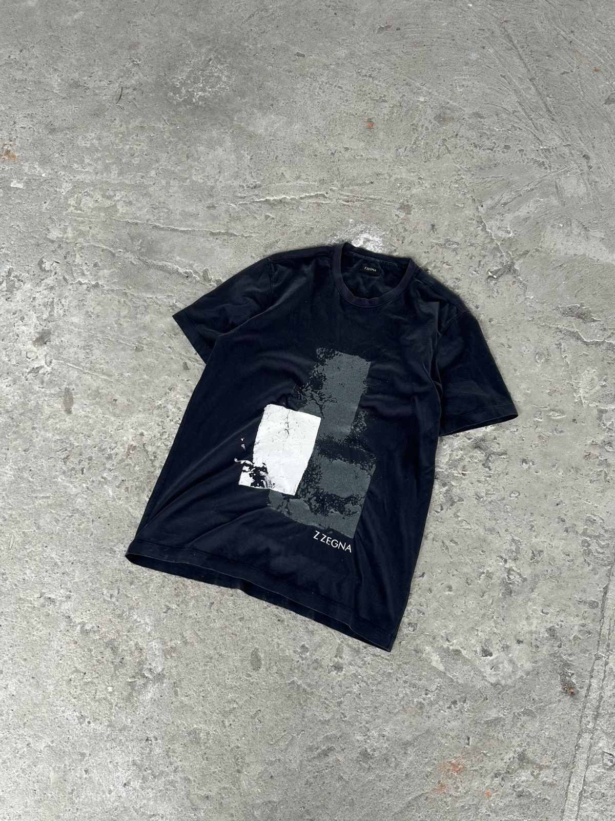 Z Zegna Z Zegna Luxury Abstract Logo T-Shirt Italy Rare Size M Size US M / EU 48-50 / 2 - 3 Thumbnail