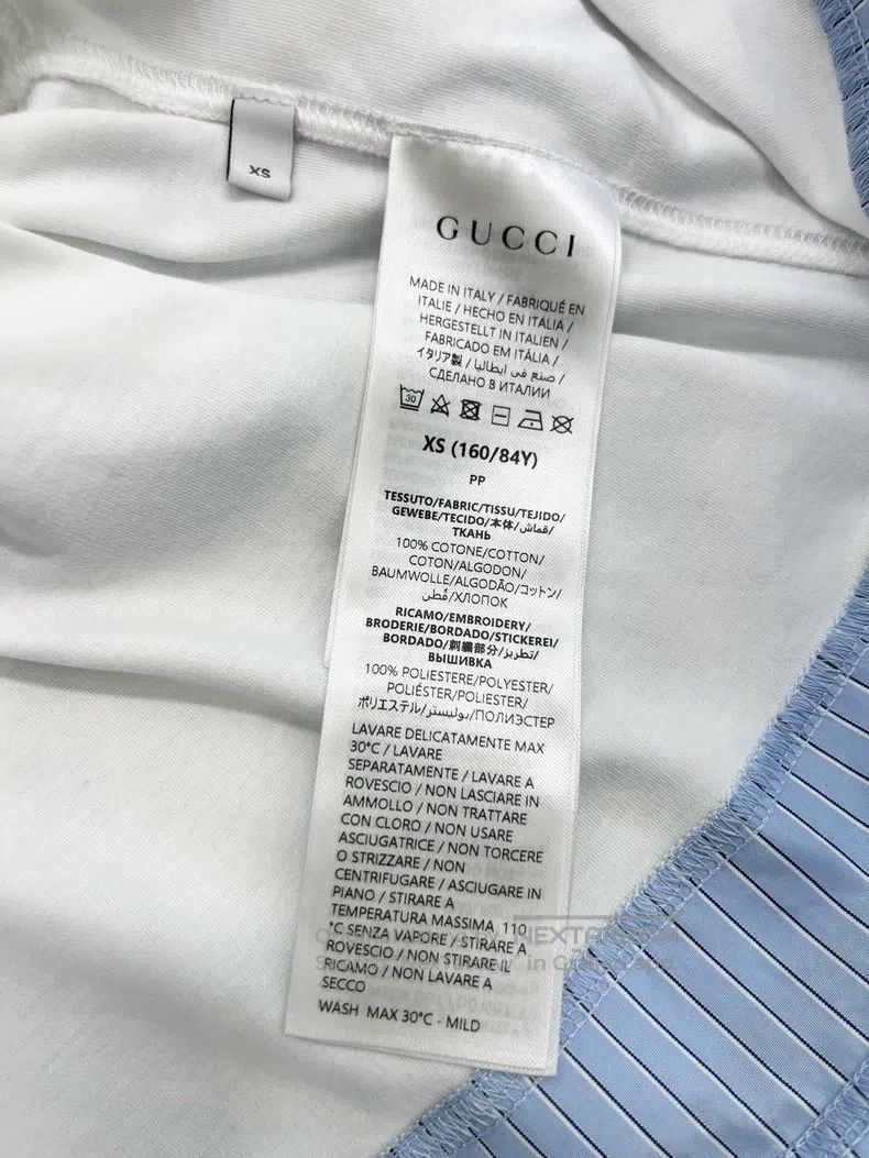 Gucci Gucci 25 new fake two-piece stitching short sleeves Size XS / US 0-2 / IT 36-38 - 5 Thumbnail
