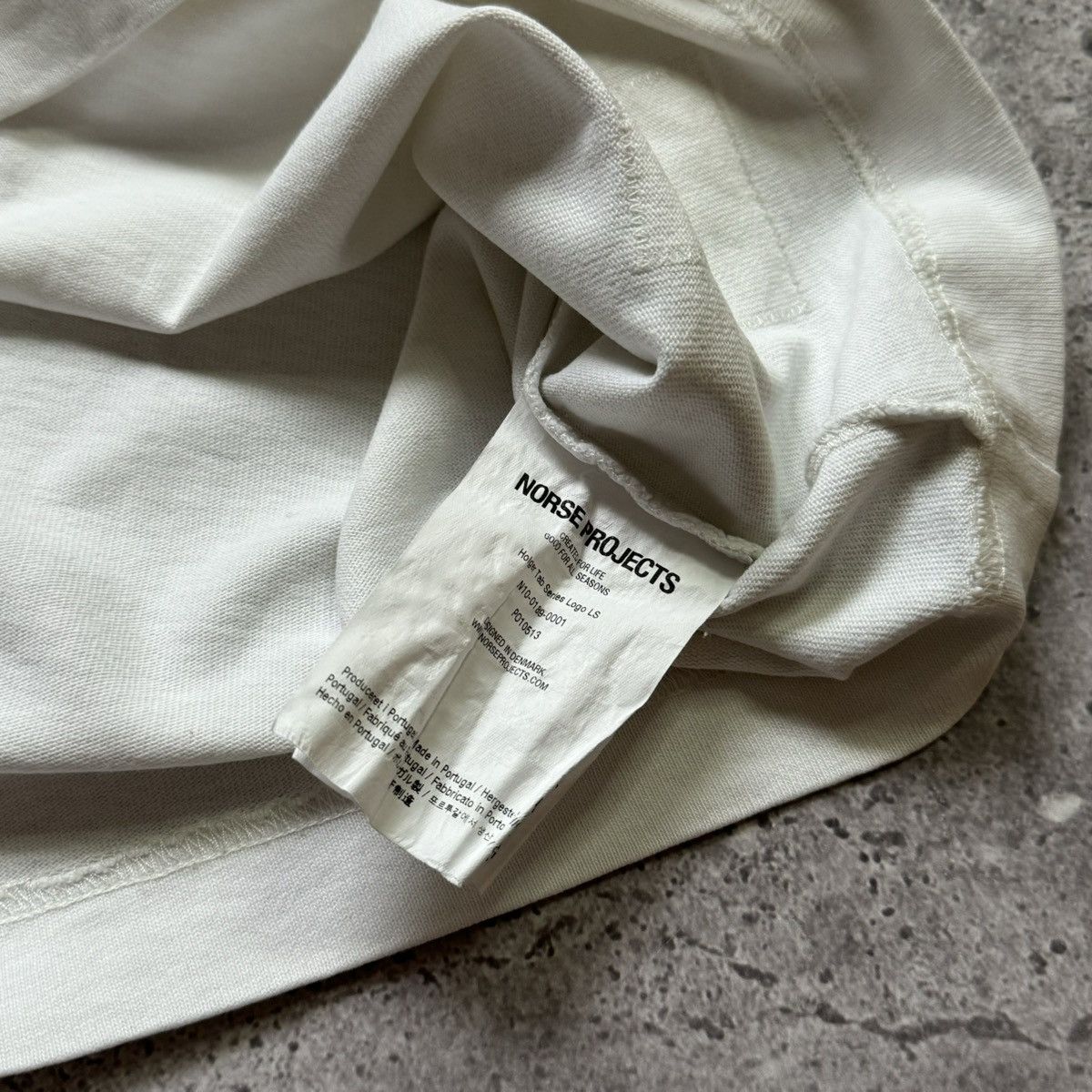 Norse Projects NORSE PROJECTS LONG SLEEVE holger tab big logo Size US M / EU 48-50 / 2 - 7 Thumbnail
