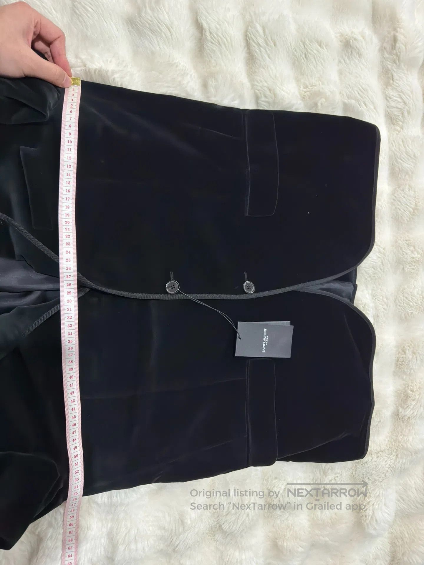 Saint Laurent Paris Saint Laurent Paris Original Year Black Velvet Suit| Size US M / EU 48-50 / 2 - 8 Thumbnail
