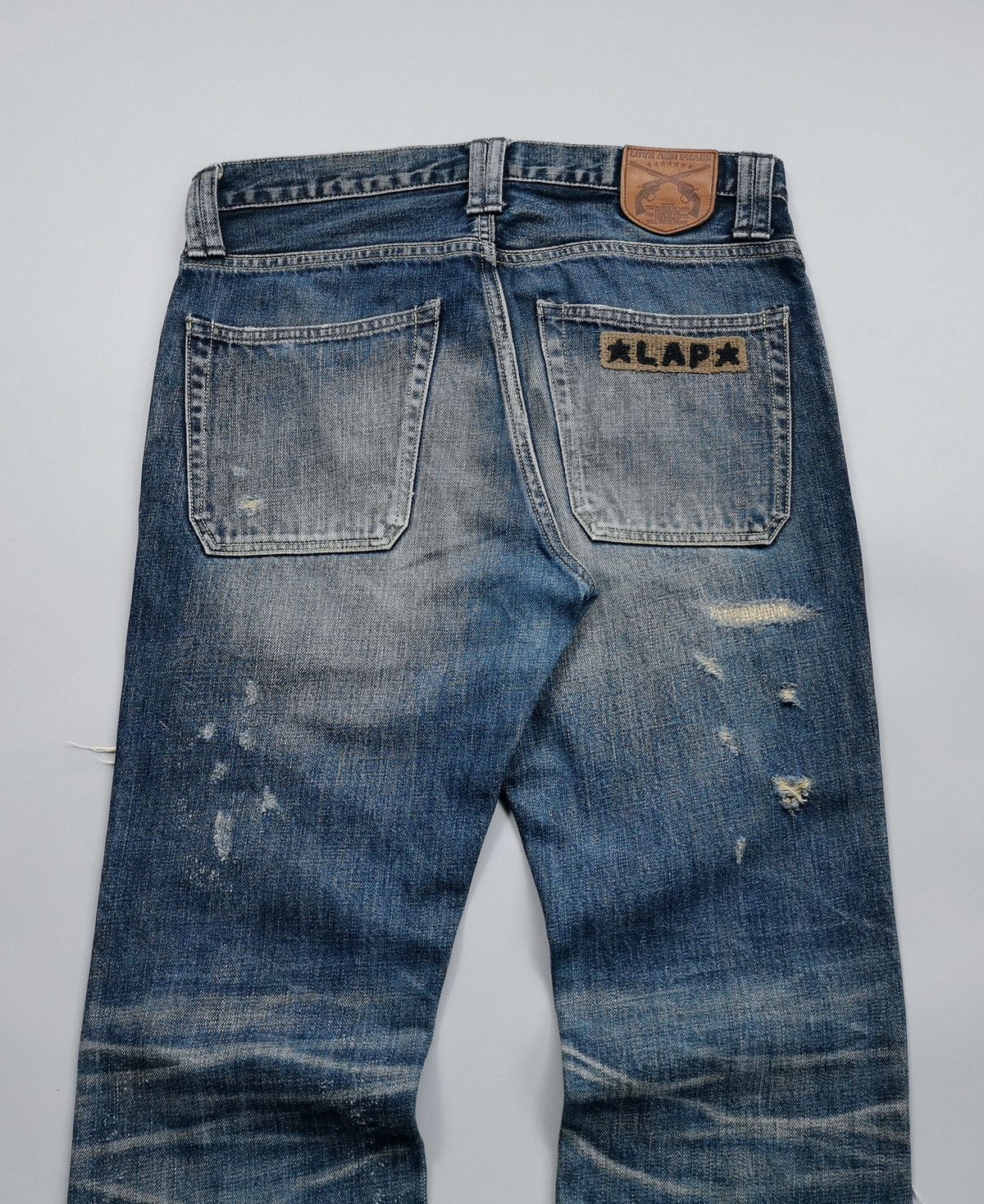 Mastermind Japan × Roar Roar Crossguns Japan Bootcut Jeans Size US 32 / EU 48 - 17 Thumbnail