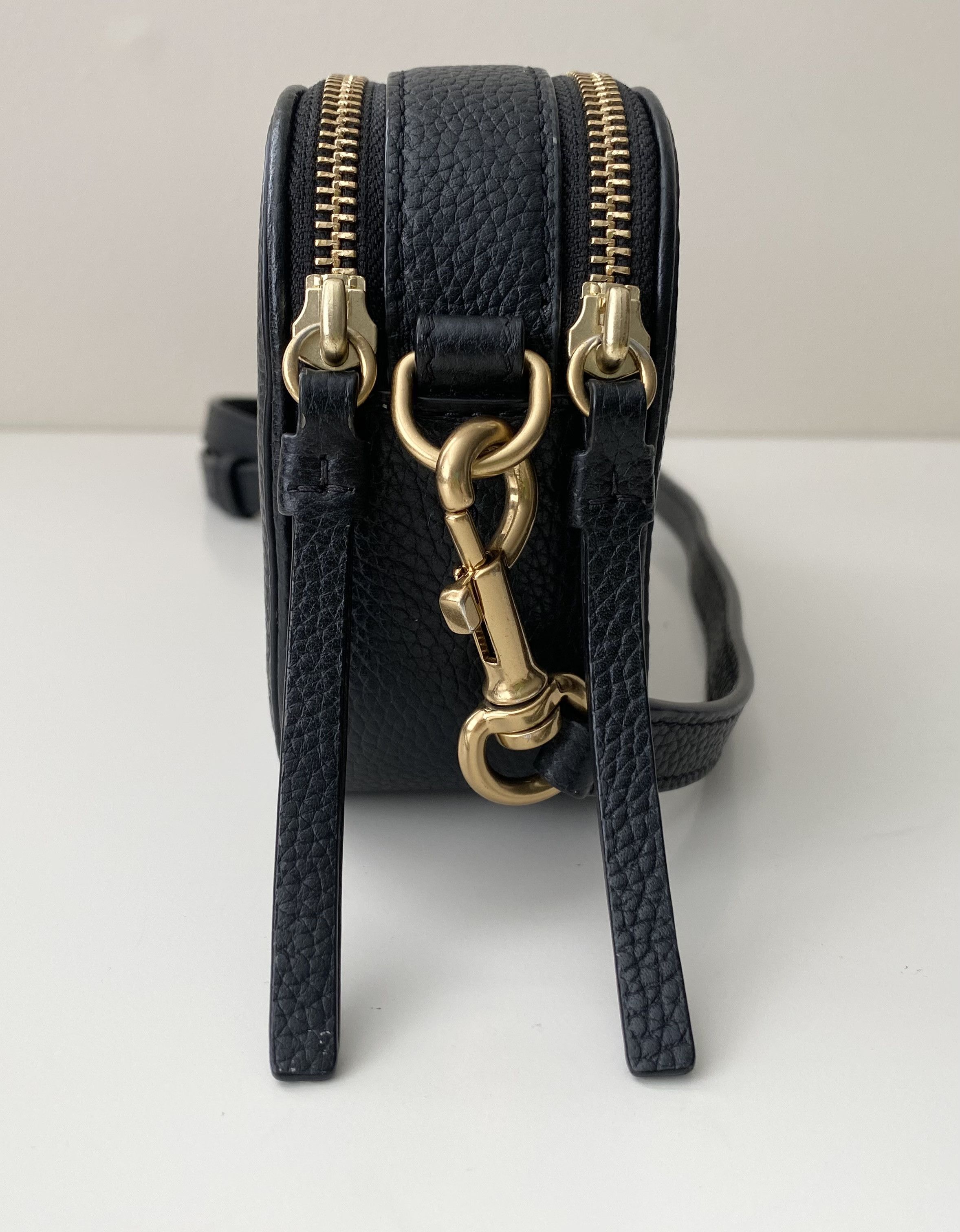 Tory Burch Tory Burch Perry Bombé Pebbled Leather Crossbody Size ONE SIZE - 4 Thumbnail