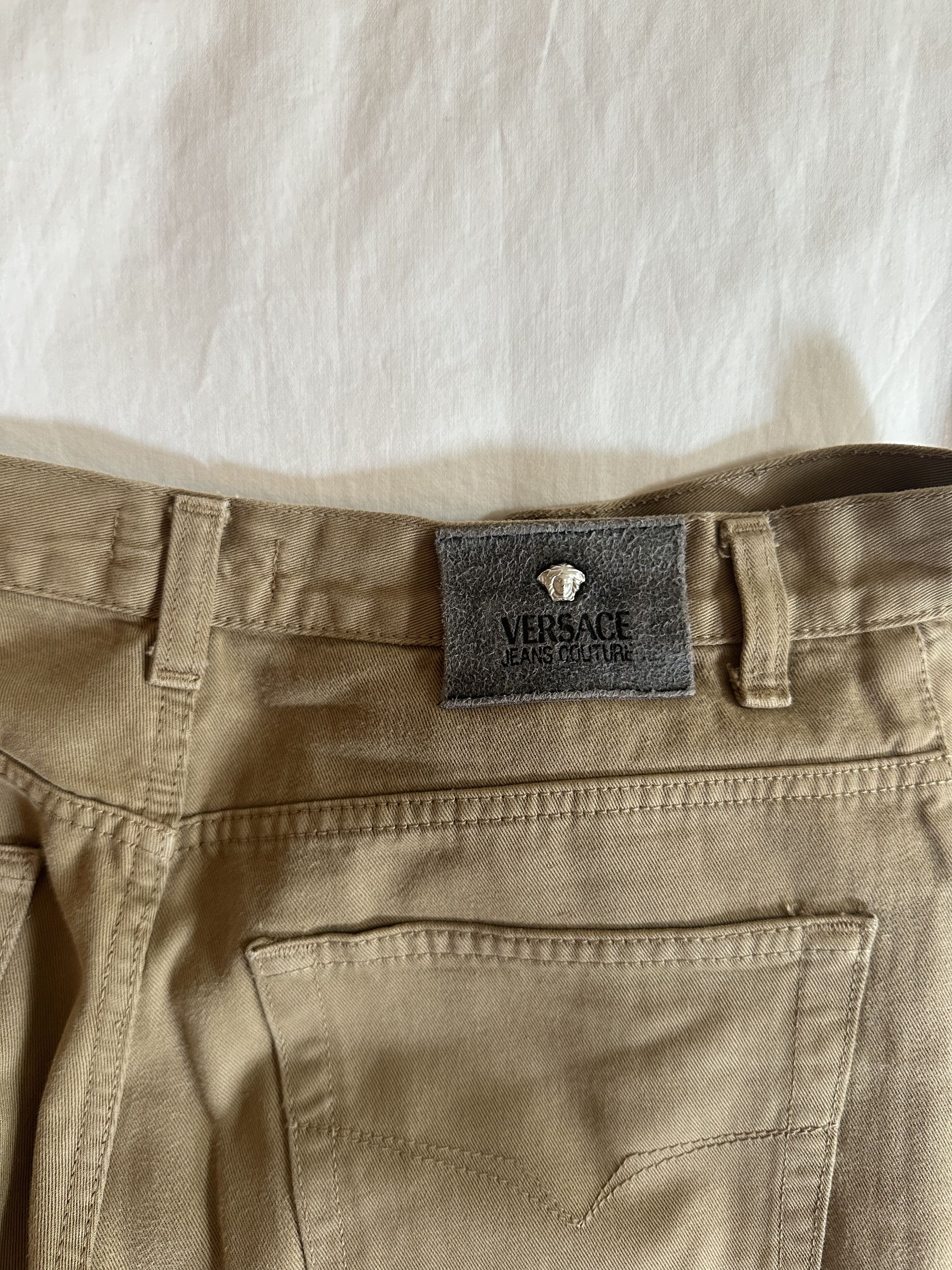 Versace Vintage Versace Khaki Jeans Size US 32 / EU 48 - 4 Thumbnail