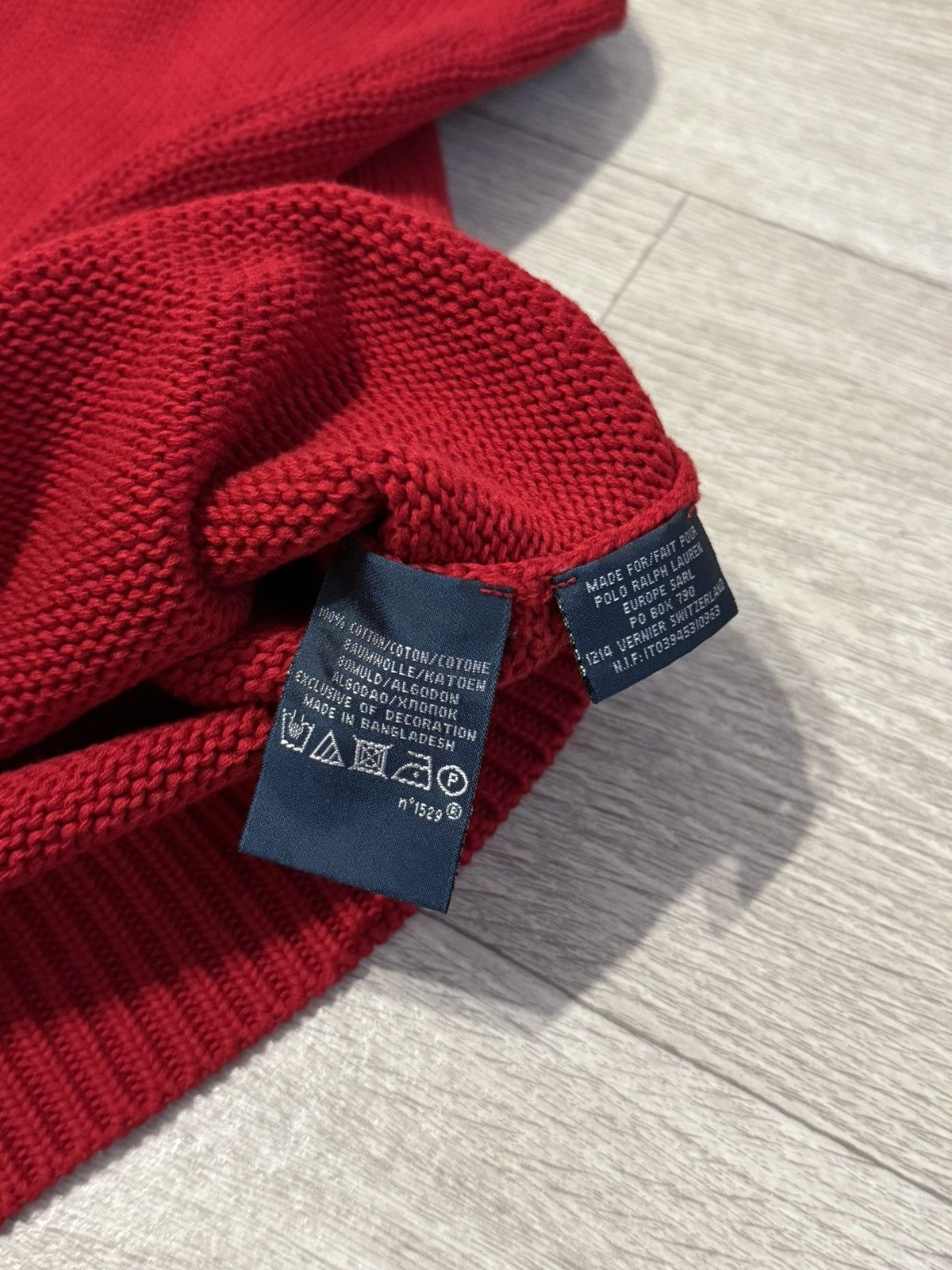 Polo Ralph Lauren 🔷Vintage Polo Ralph Lauren Knitted Sweater 90s🔷 Size US XXL / EU 58 / 5 - 4 Thumbnail