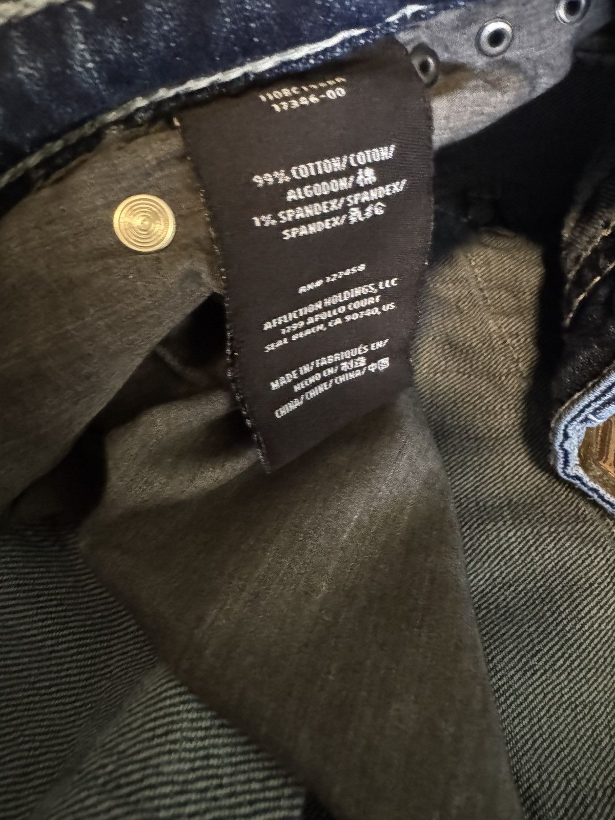 Affliction AFFLICTION 1973 DISTRESSED JEAN Size US 38 / EU 54 - 5 Thumbnail