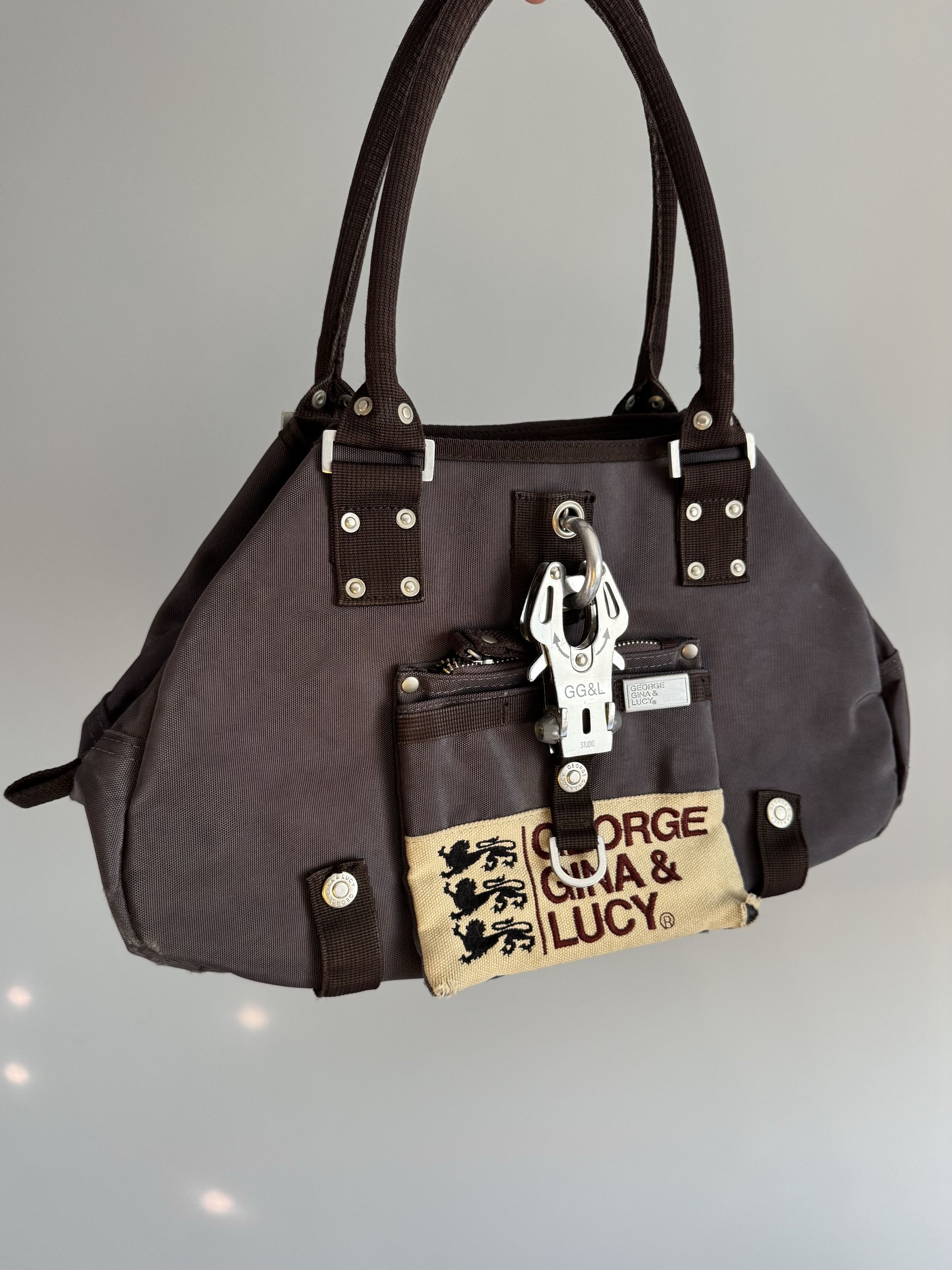 Vintage George Gina & Lucy Bag Habits GGL Y2K Multipocket