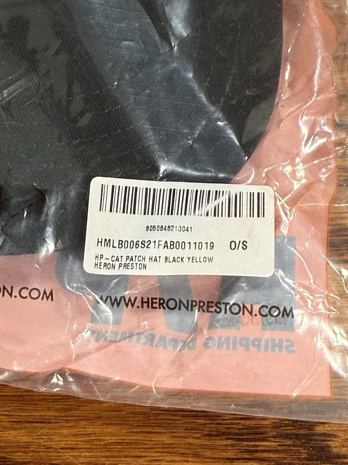 Heron Preston Heron Preston x Caterpillar Patch Baseball Cap Black OS NWT Size ONE SIZE - 11 Thumbnail